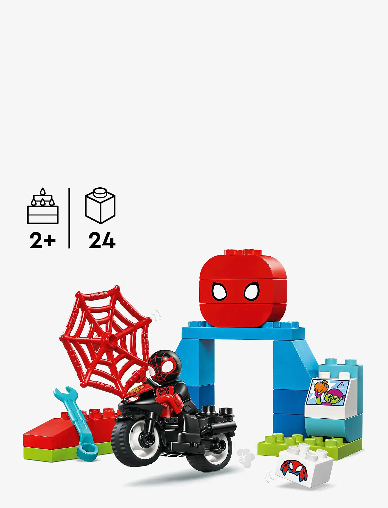 LEGO Marvel Spin's Motorcycle Adventure Set 10424 (LGO10424