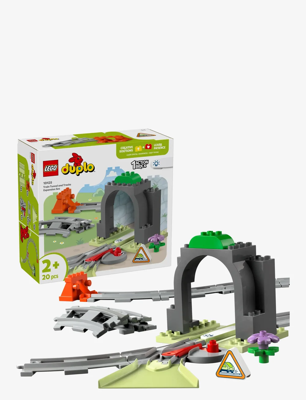 LEGO - Town Train Tunnel and Tracks Expansion Set 10425 - lego duplo - multi - 0