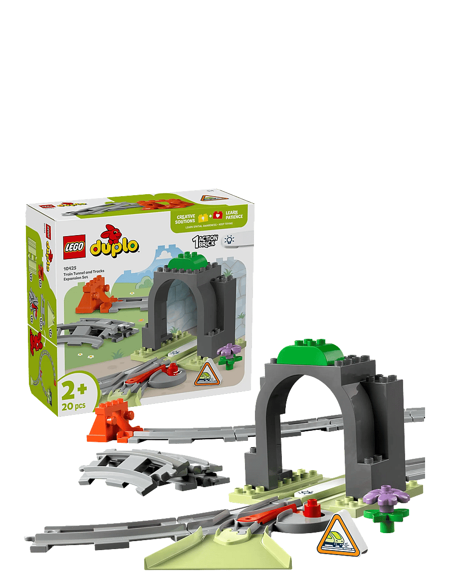 LEGO - Town Train Tunnel and Tracks Expansion Set 10425 - lego duplo - multi - 0