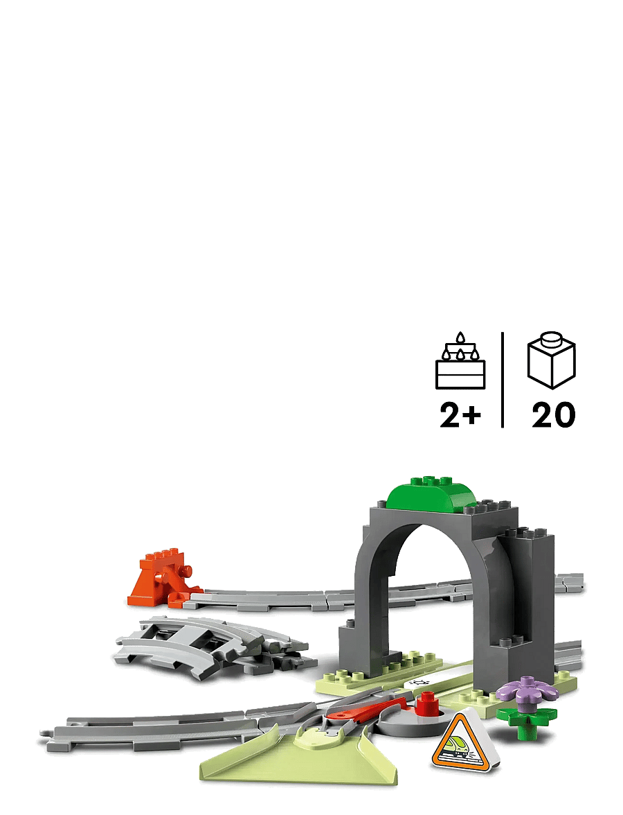 LEGO - Town Train Tunnel and Tracks Expansion Set 10425 - lego duplo - multi - 1