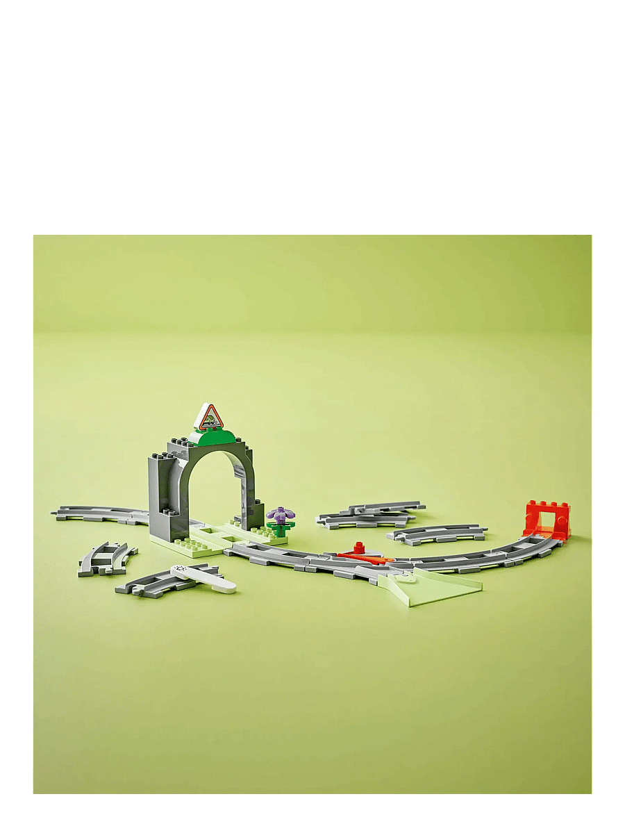 LEGO - Town Train Tunnel and Tracks Expansion Set 10425 - lego duplo - multi - 2