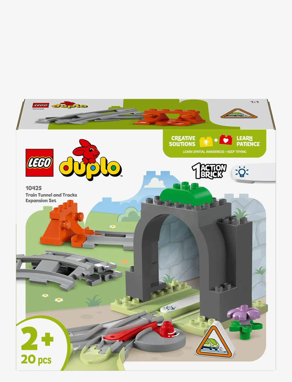 LEGO - Town Train Tunnel and Tracks Expansion Set 10425 - lego duplo - multi - 4
