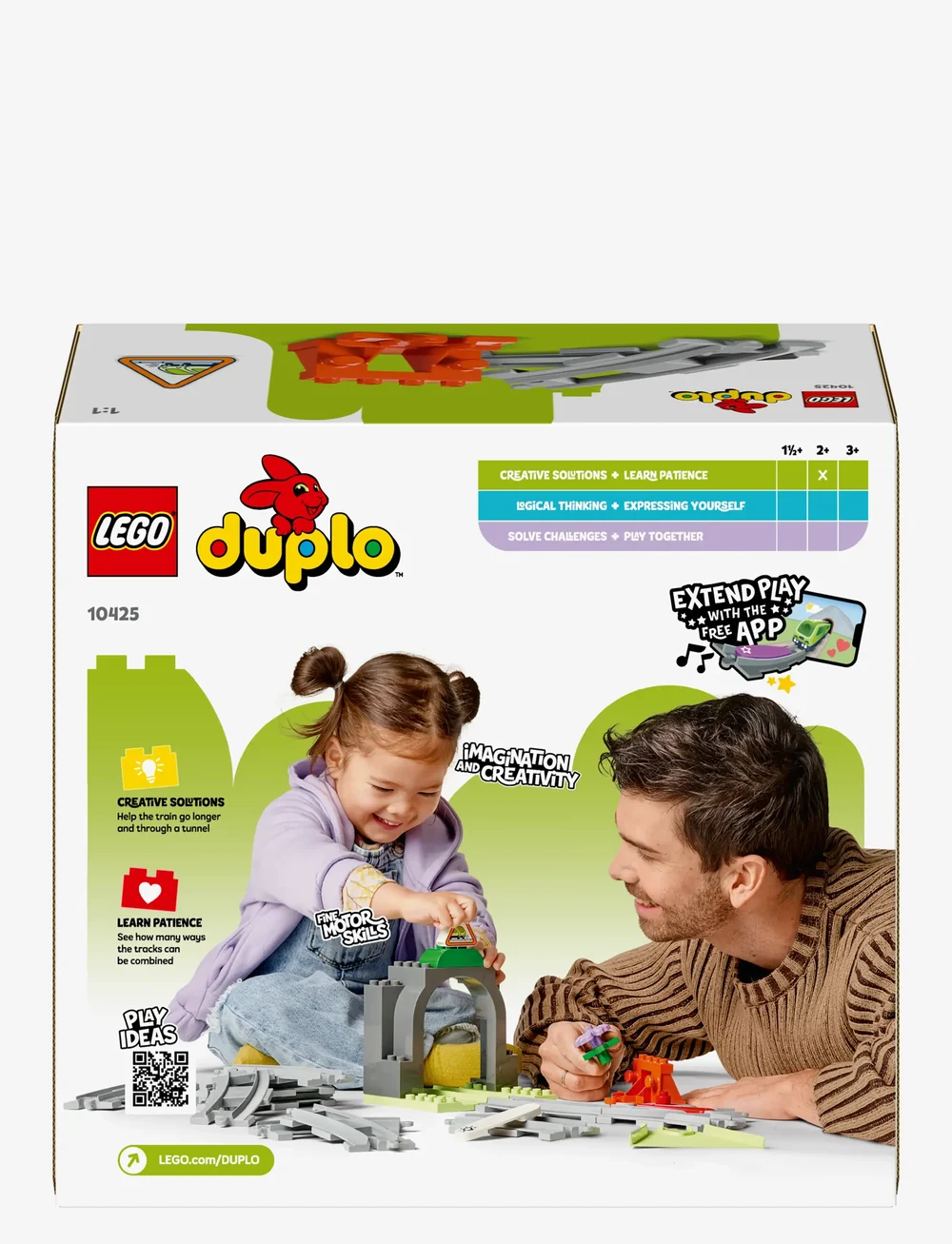 LEGO - Town Train Tunnel and Tracks Expansion Set 10425 - lego duplo - multi - 5