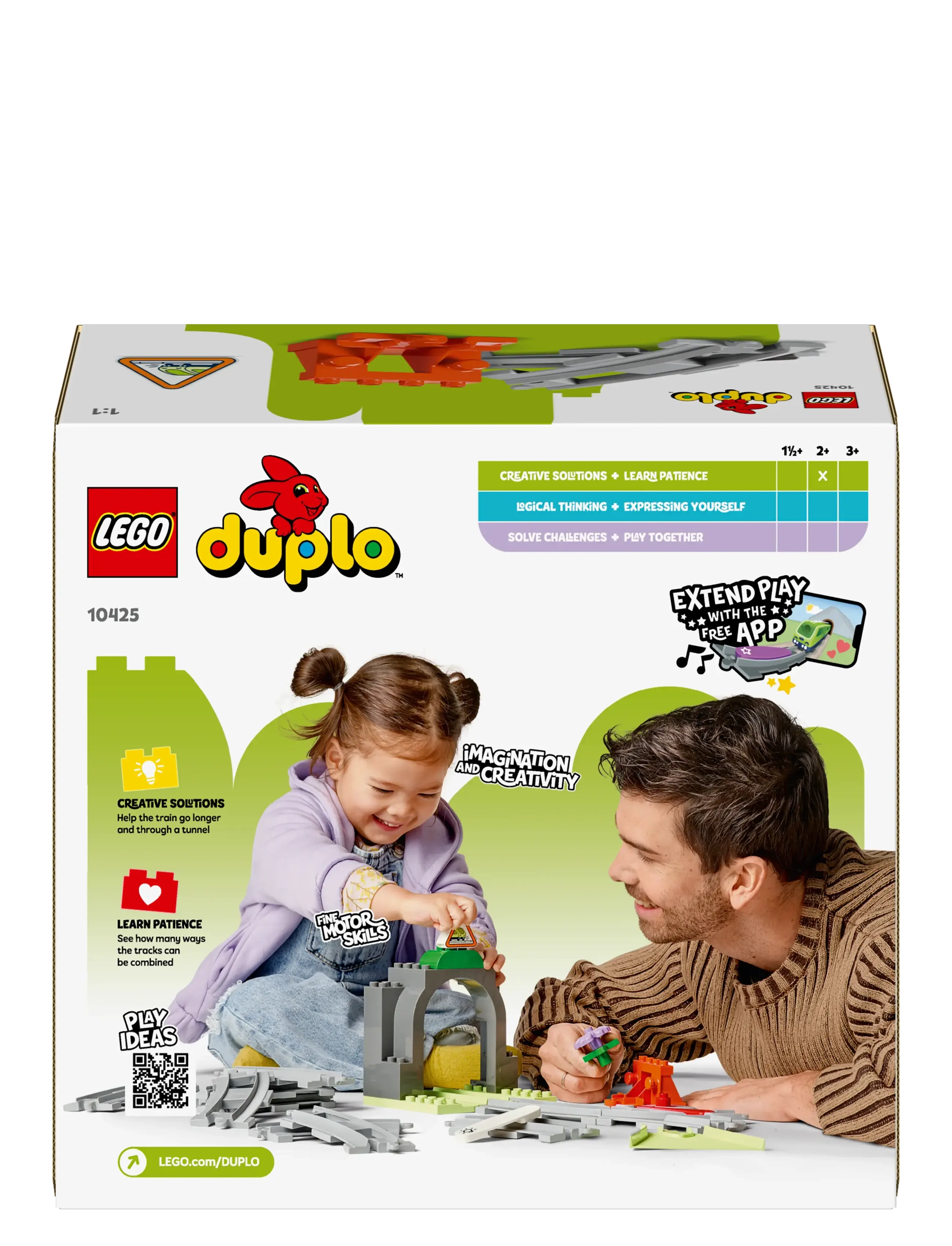 LEGO - Town Train Tunnel and Tracks Expansion Set 10425 - lego duplo - multi - 5