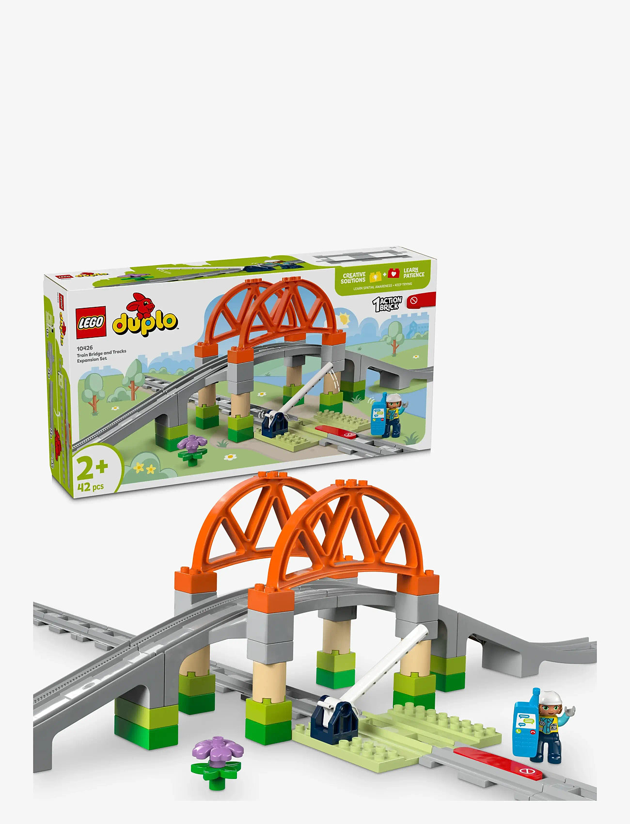 LEGO - Togbro og spor – udvidelsessæt 10426 - multi - 0