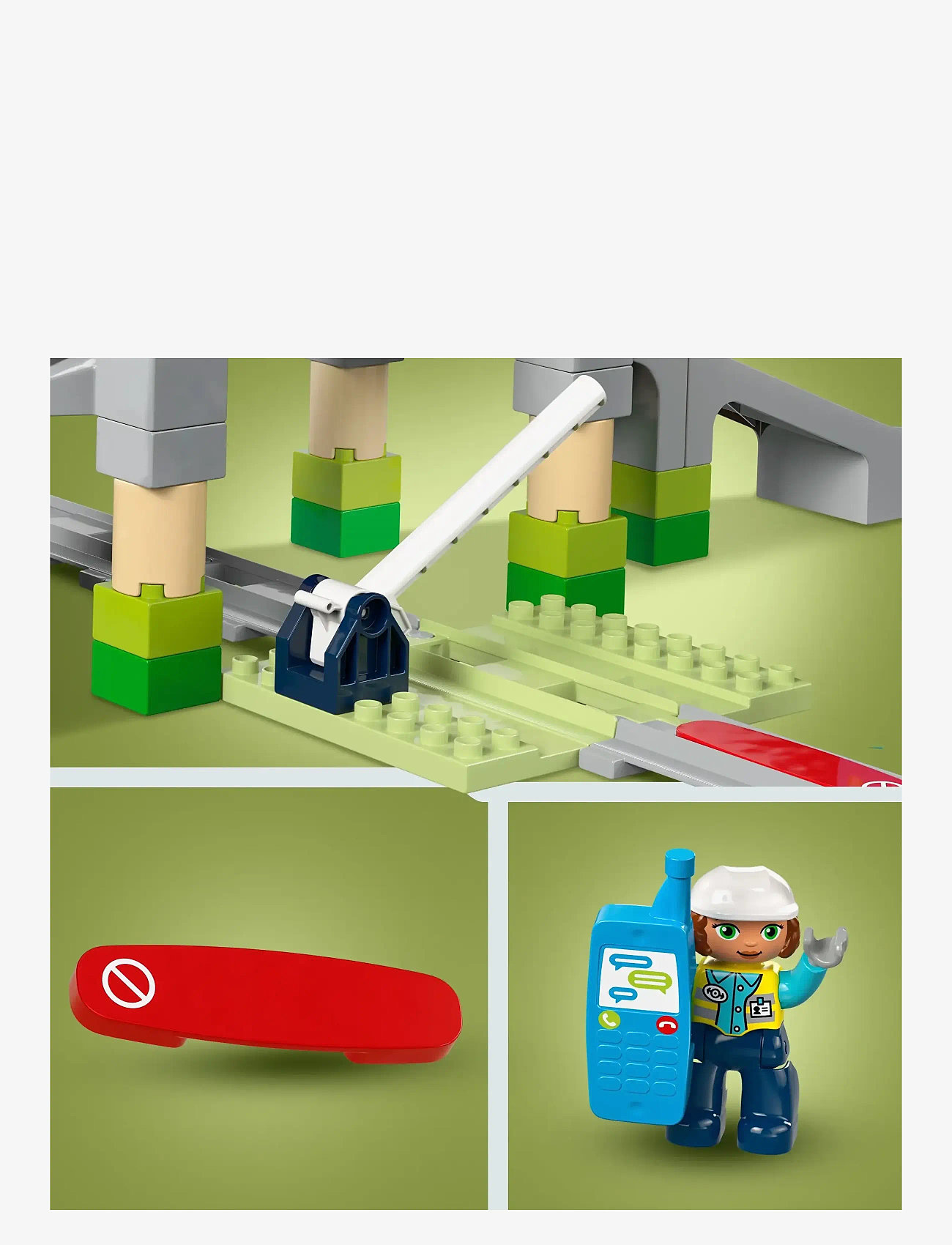 LEGO - Togbro og spor – udvidelsessæt 10426 - multi - 3