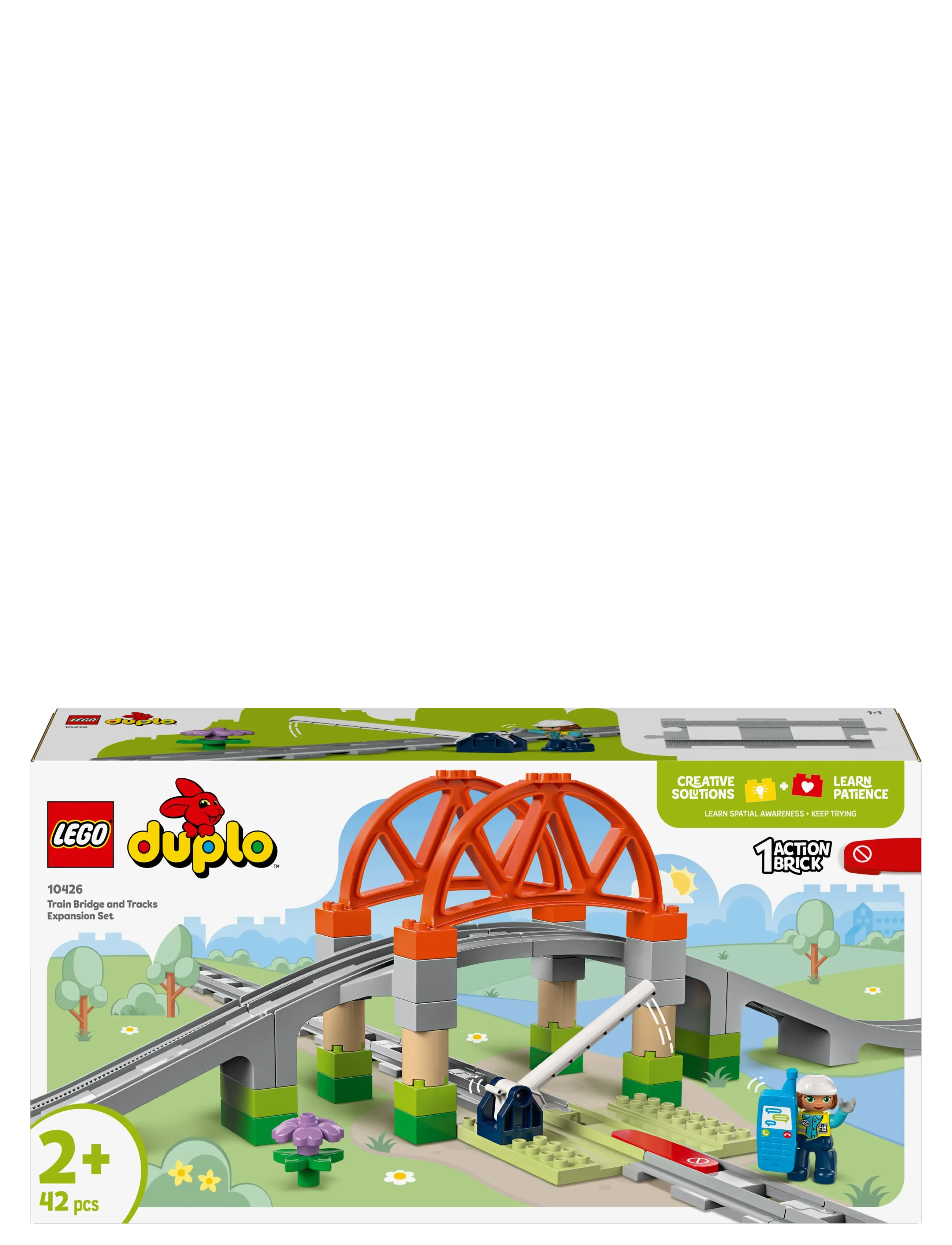 LEGO - Town Train Bridge and Tracks Expansion Set 10426 - lego® duplo® - multi - 4