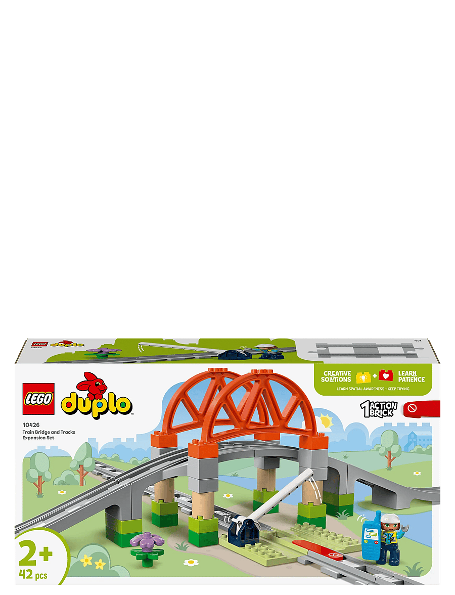 LEGO - Town Train Bridge and Tracks Expansion Set 10426 - lego duplo - multi - 4