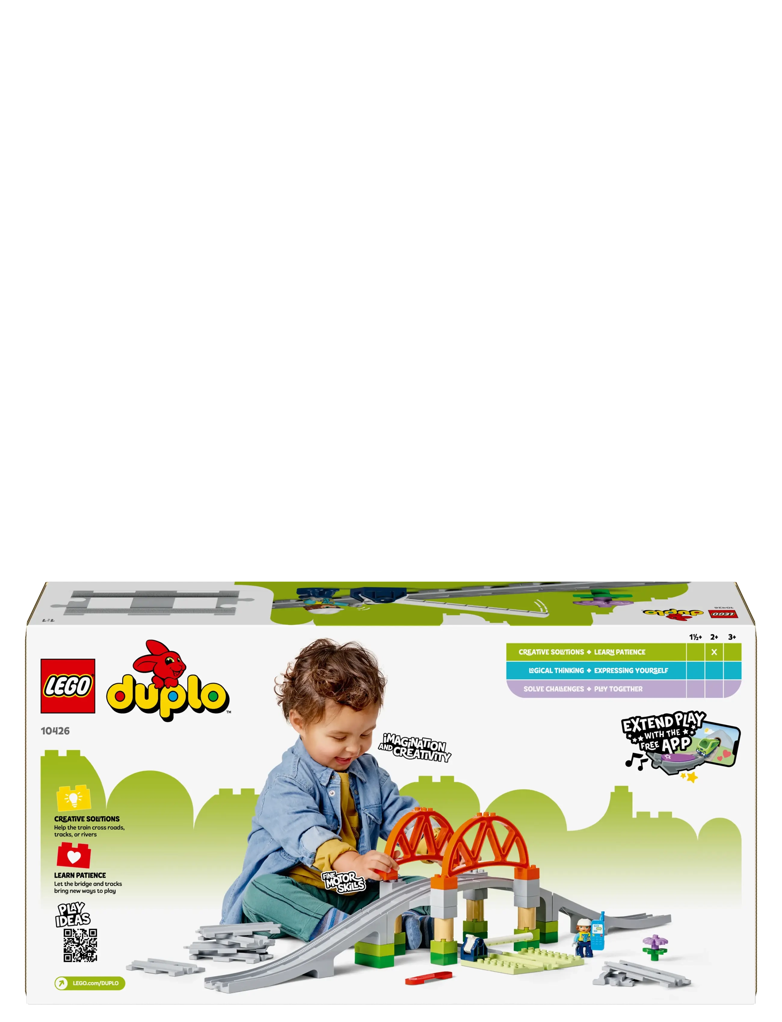 LEGO - Town Train Bridge and Tracks Expansion Set 10426 - lego® duplo® - multi - 5