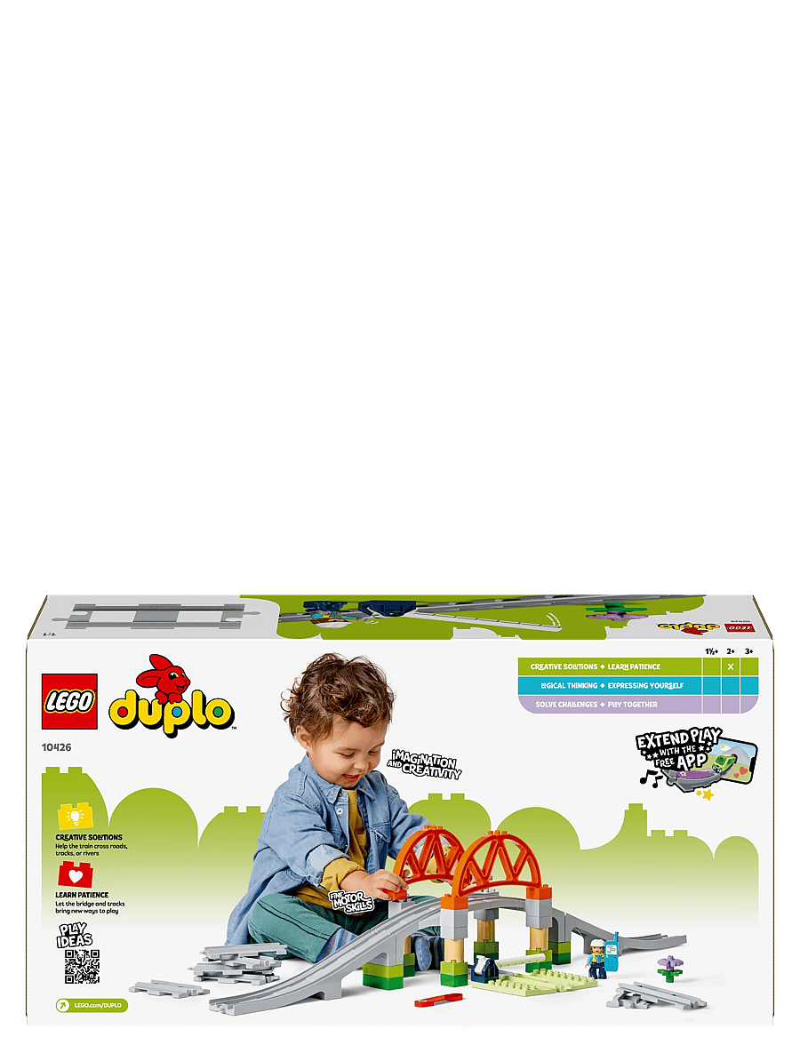 LEGO - Town Train Bridge and Tracks Expansion Set 10426 - lego duplo - multi - 5
