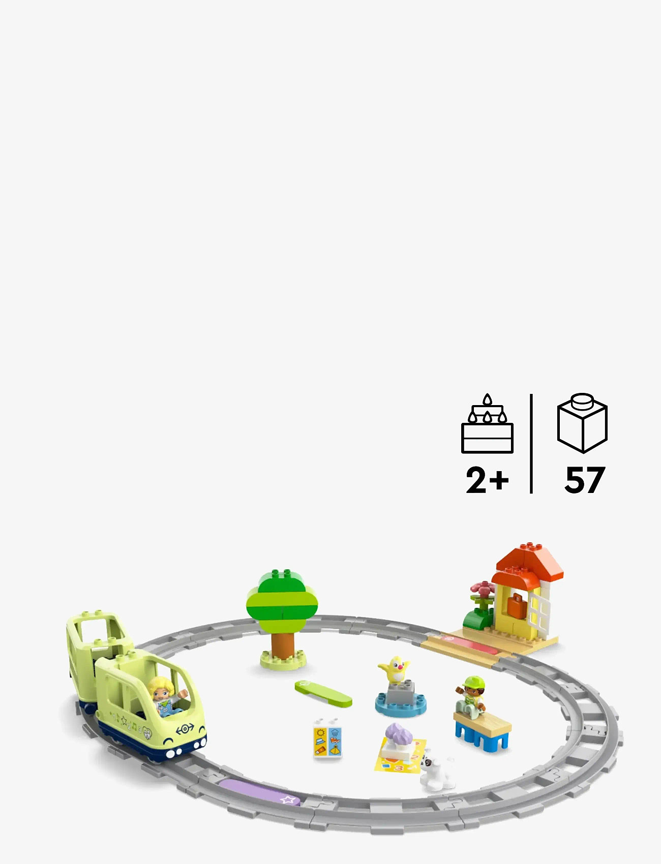 LEGO - Town Interactive Adventure Train Set 10427 - lego duplo - multi - 1