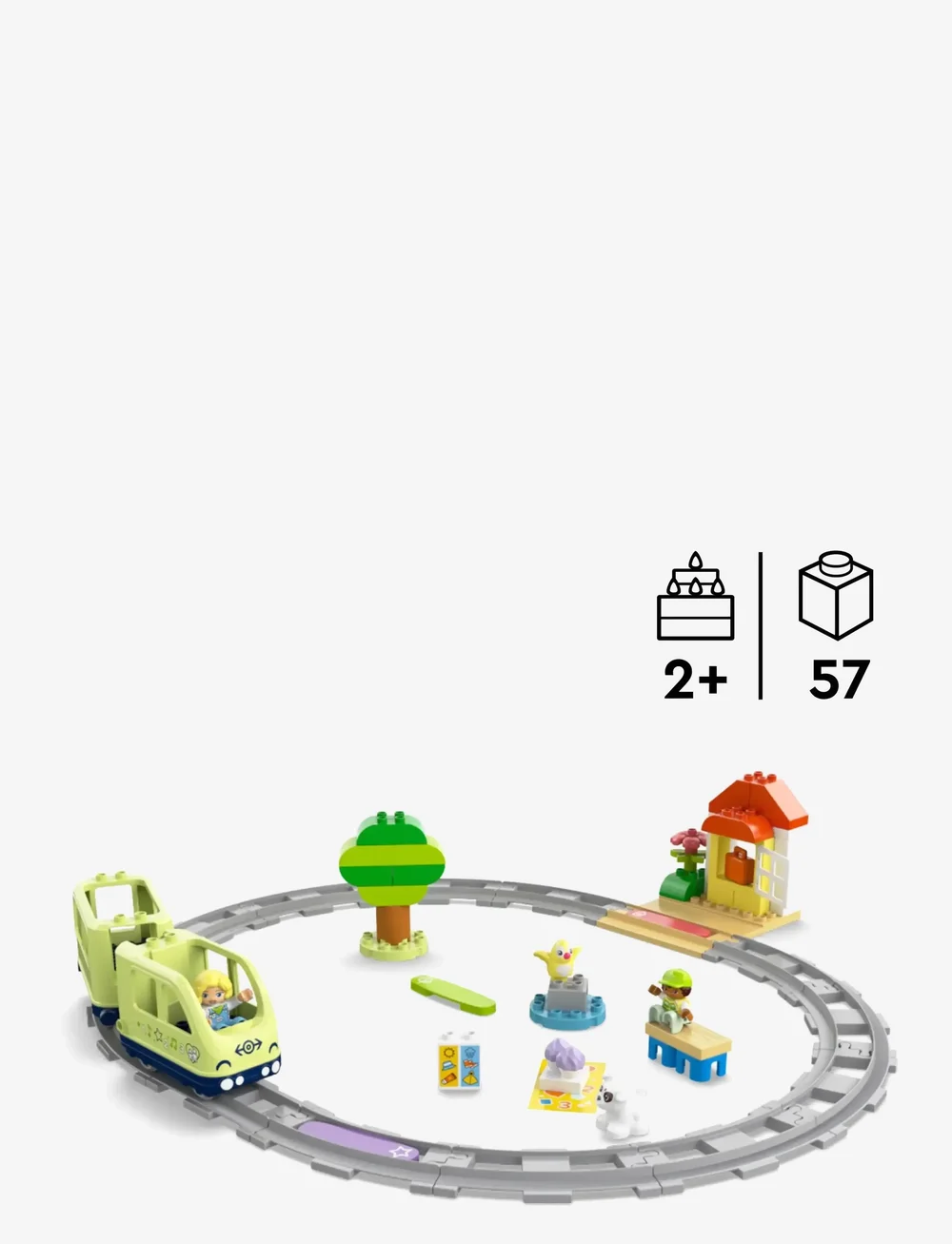 LEGO - Town Interactive Adventure Train Set 10427 - lego duplo - multi - 1