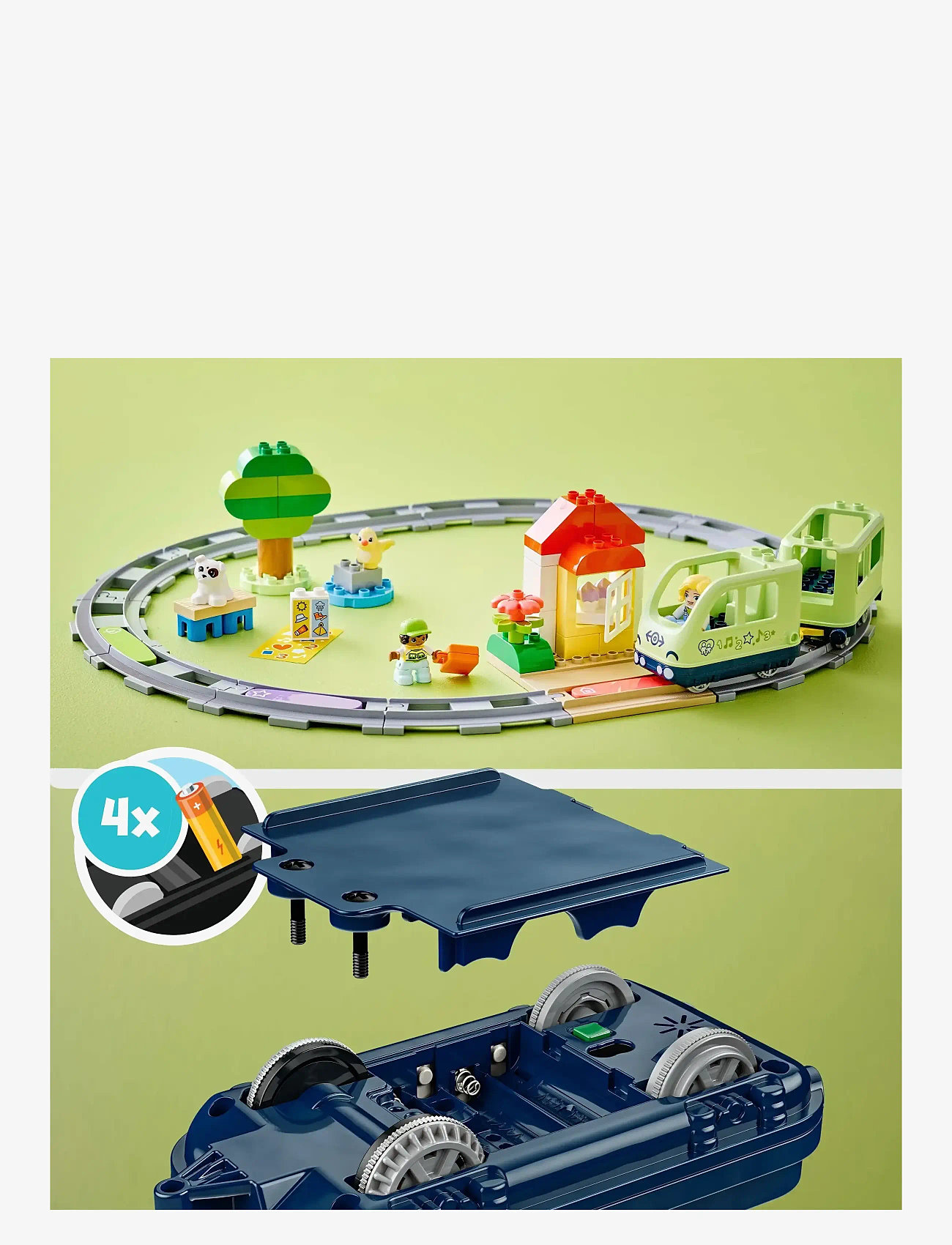 LEGO - Town Interactive Adventure Train Set 10427 - lego duplo - multi - 3