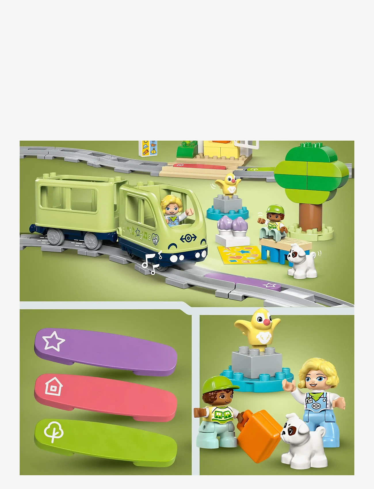 LEGO - Town Interactive Adventure Train Set 10427 - lego duplo - multi - 4