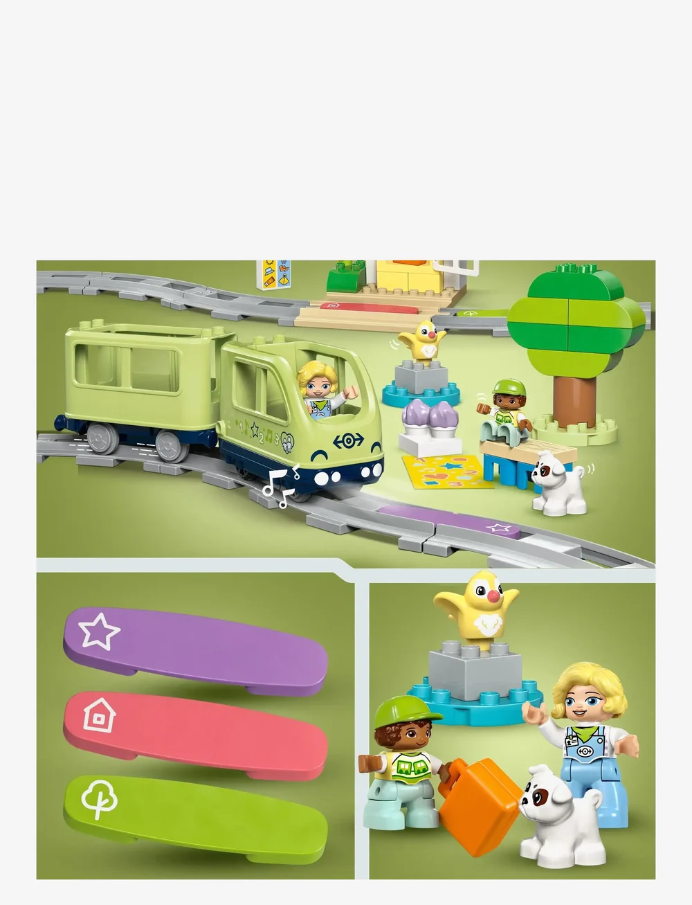 LEGO - Town Interactive Adventure Train Set 10427 - lego duplo - multi - 4