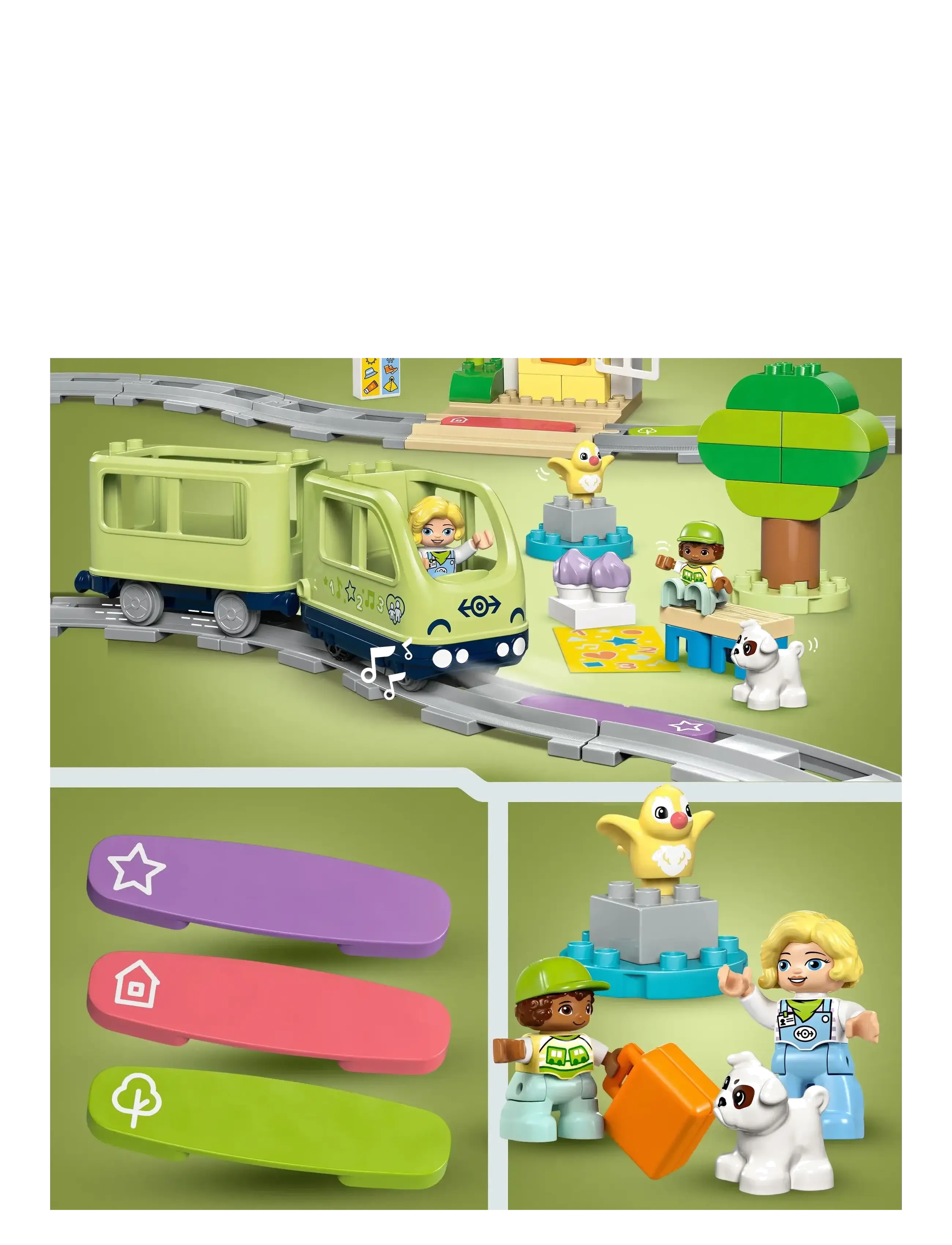 LEGO - Town Interactive Adventure Train Set 10427 - lego® duplo® - multi - 4