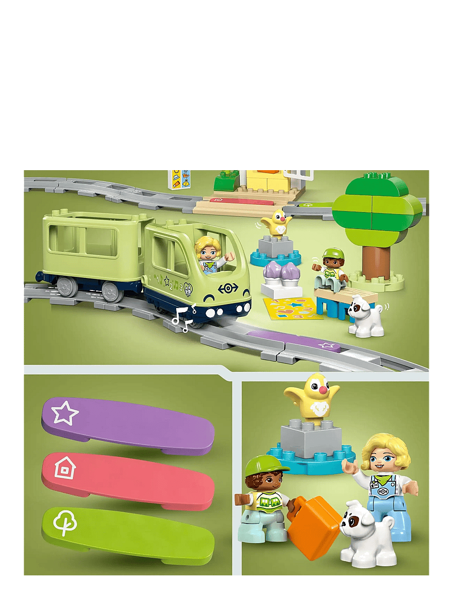 LEGO - Town Interactive Adventure Train Set 10427 - lego® duplo® - multi - 4