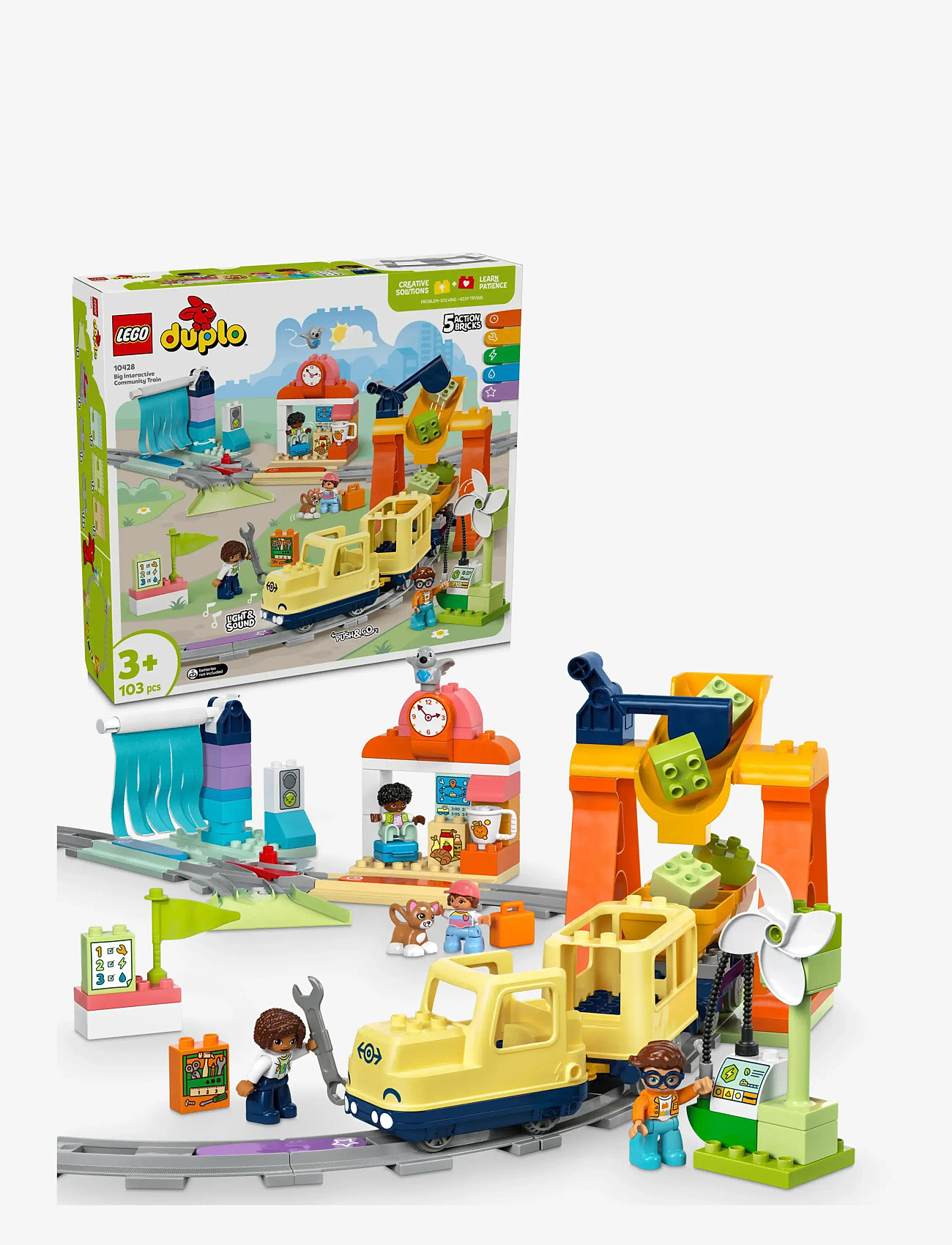 LEGO - Town Big Interactive Community Train Set 10428 - multi - 0
