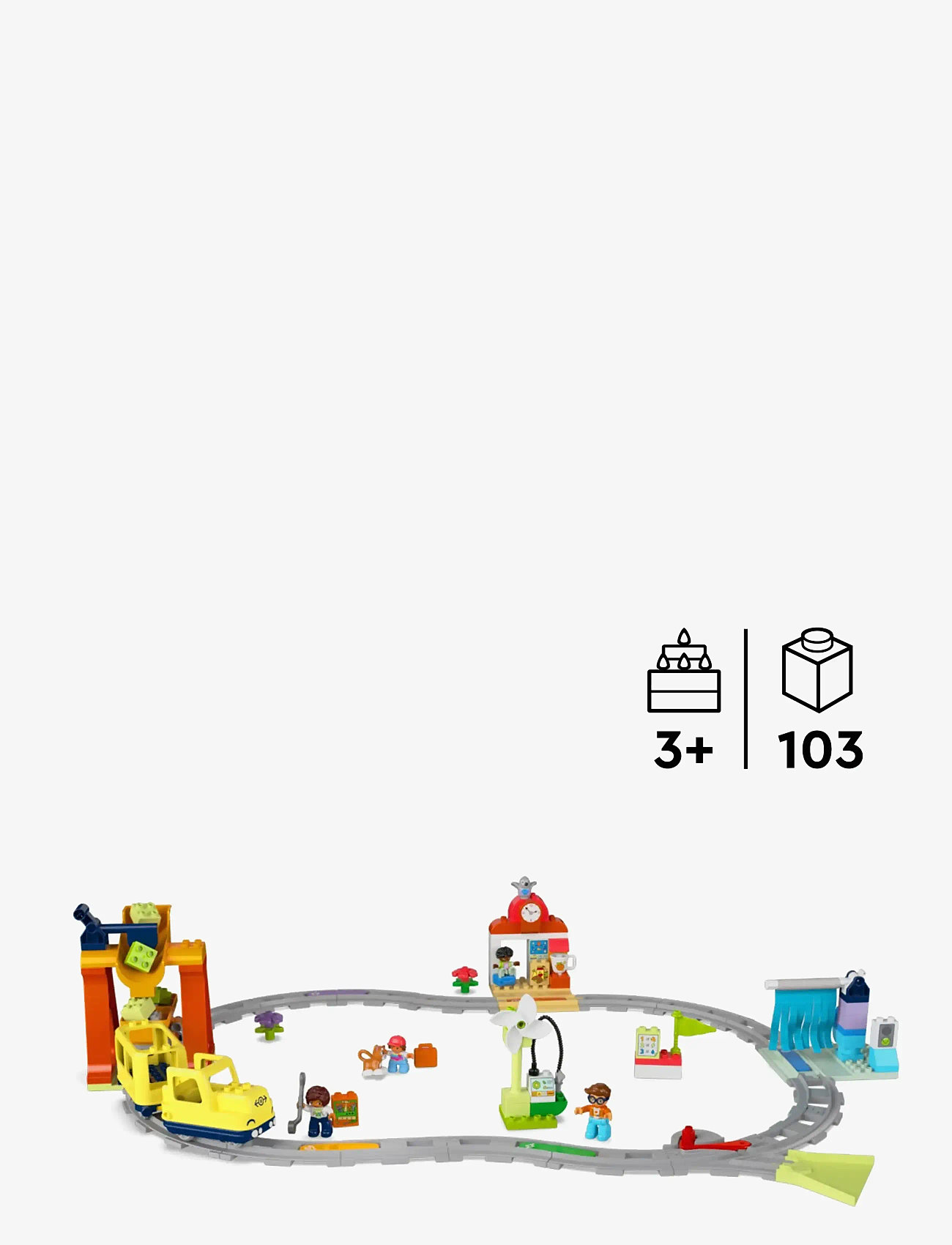 LEGO - Town Big Interactive Community Train Set 10428 - multi - 1