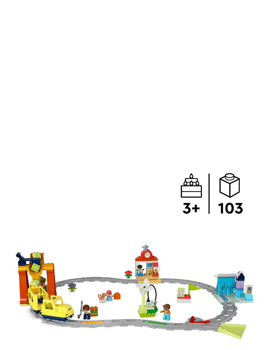 LEGO - Town Big Interactive Community Train Set 10428 - lego® duplo® - multi - 1