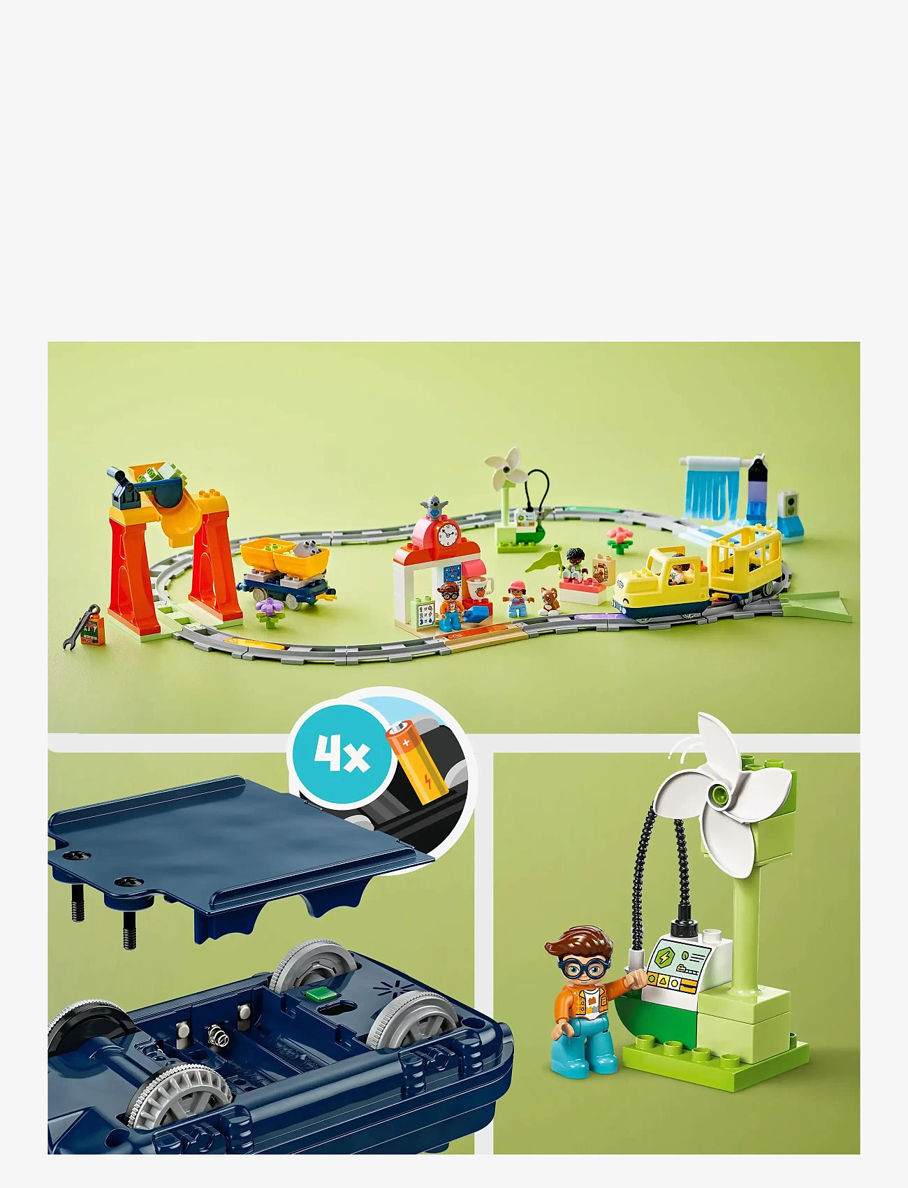 LEGO - Town Big Interactive Community Train Set 10428 - multi - 4