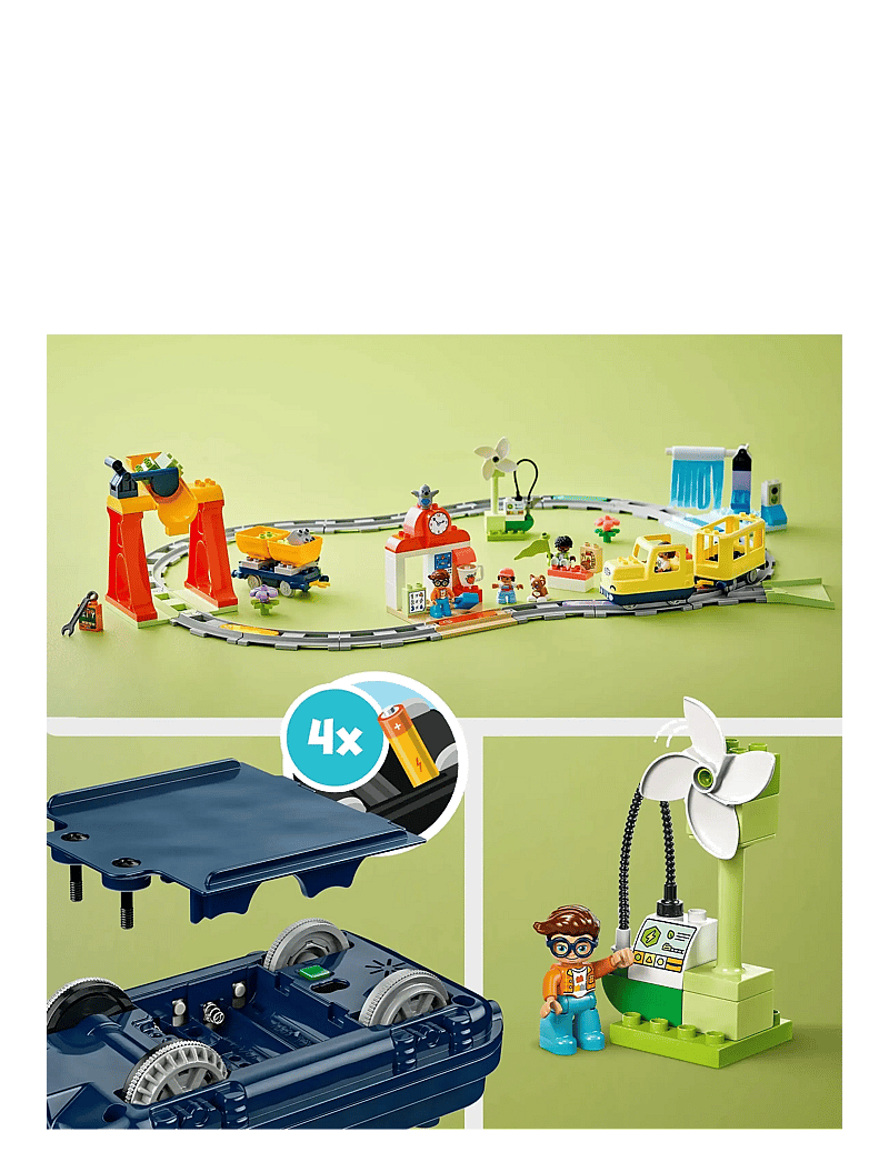 LEGO - Town Big Interactive Community Train Set 10428 - multi - 4