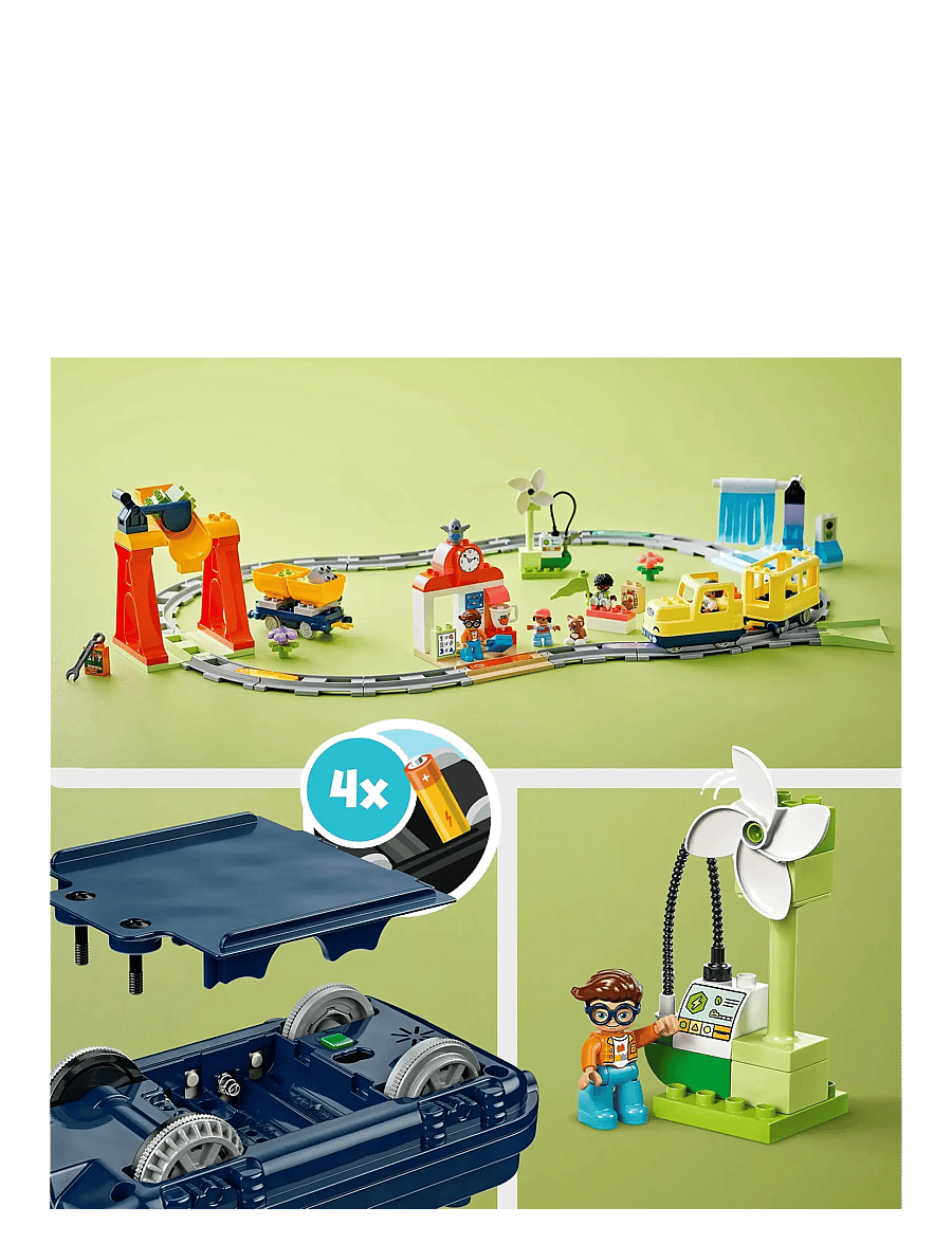 LEGO - Town Big Interactive Community Train Set 10428 - lego® duplo® - multi - 4
