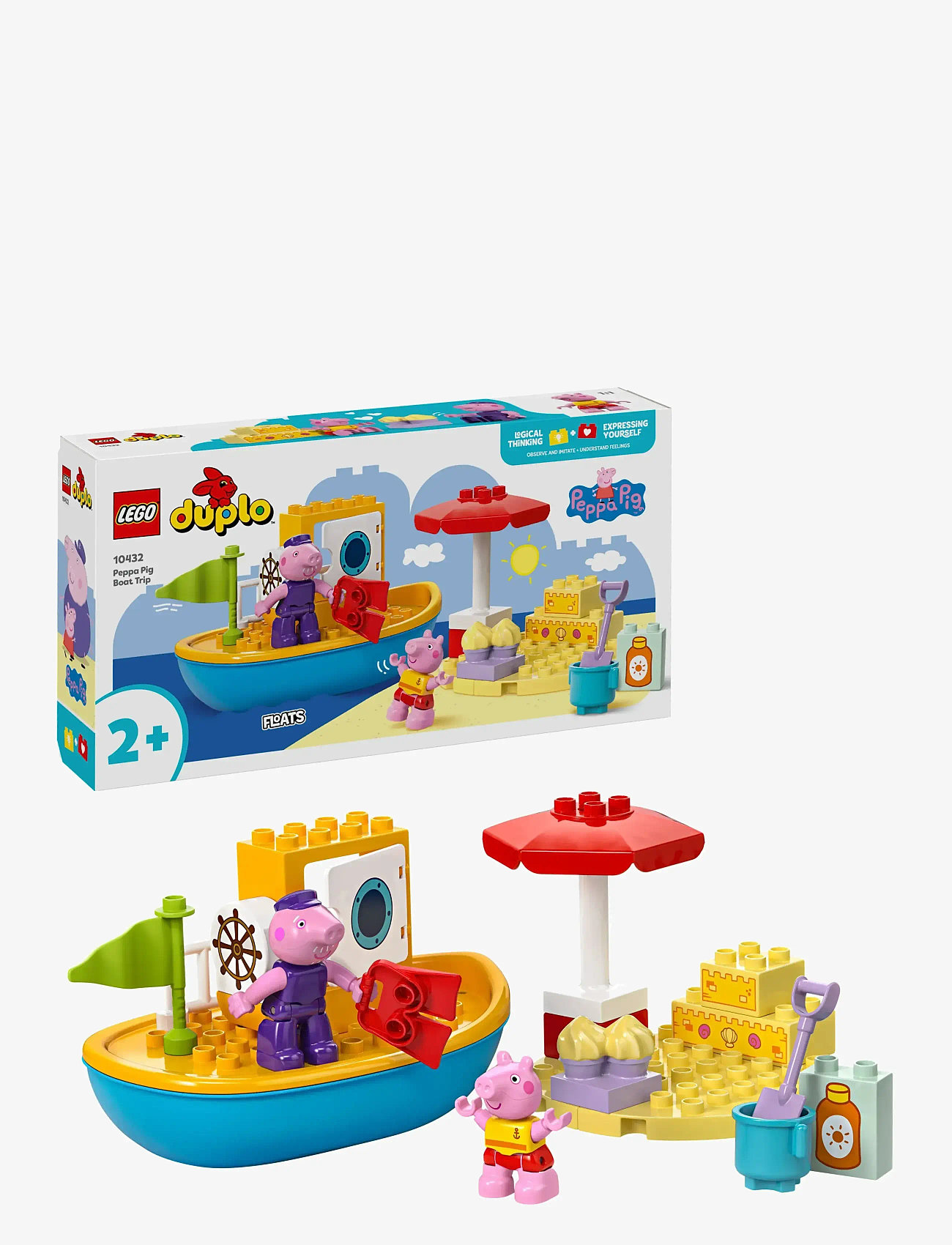 LEGO - Gurli Gris' bådtur 10432 - lego gurli gris - multi - 0