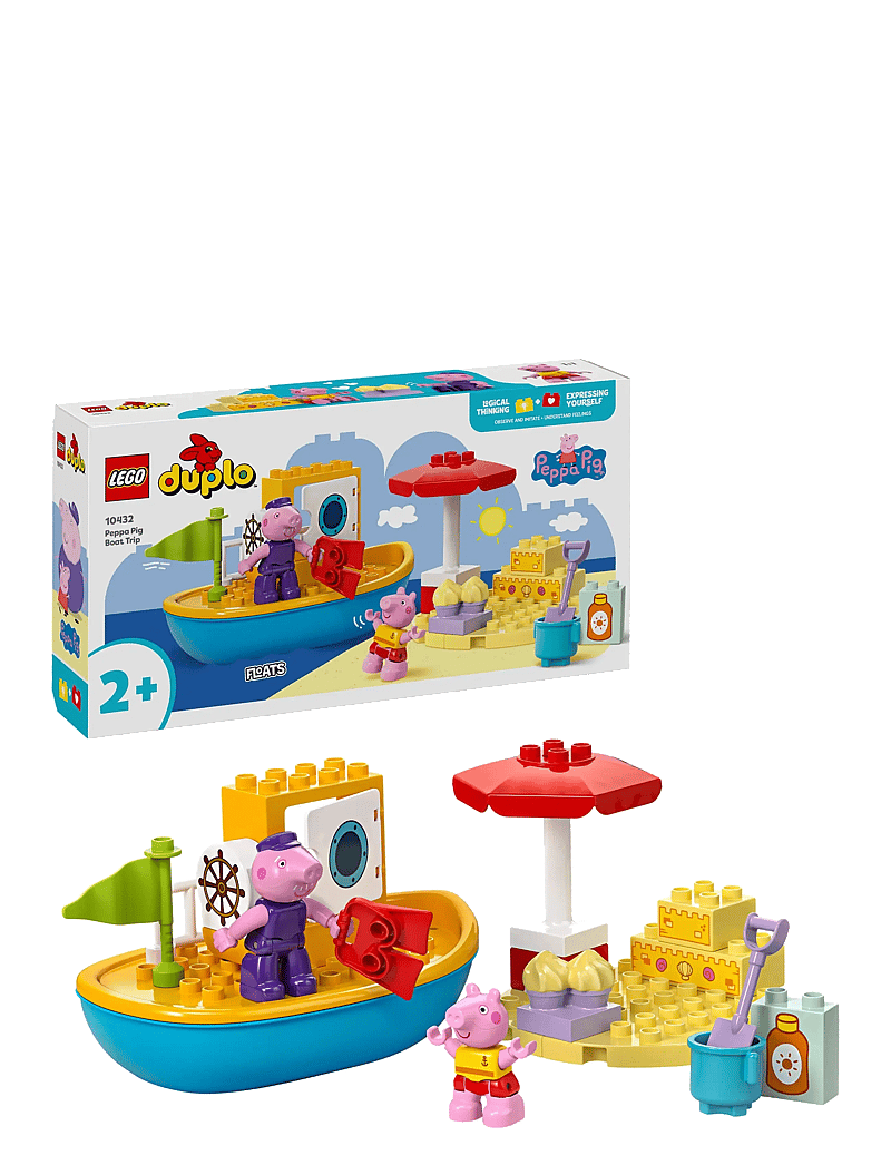 LEGO - Peppa Pig Boat Trip Playset 10432 - lego® duplo® - multi - 0