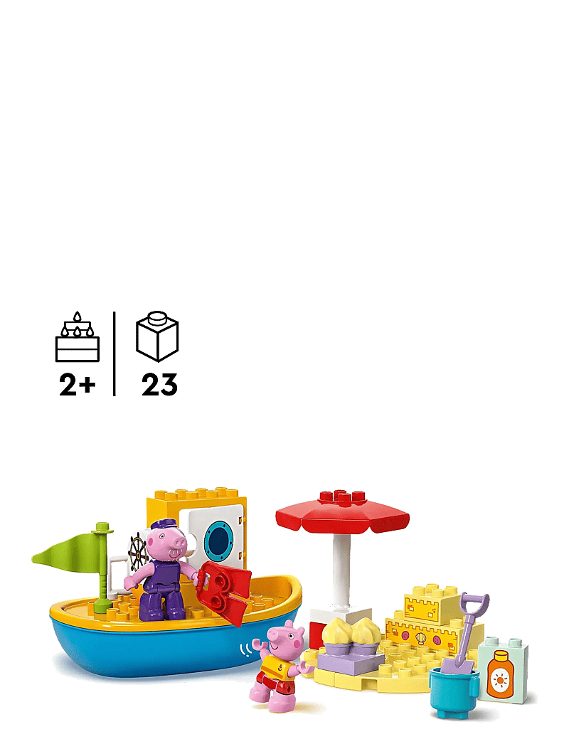 LEGO - Peppa Pig Boat Trip Playset 10432 - lego® duplo® - multi - 1