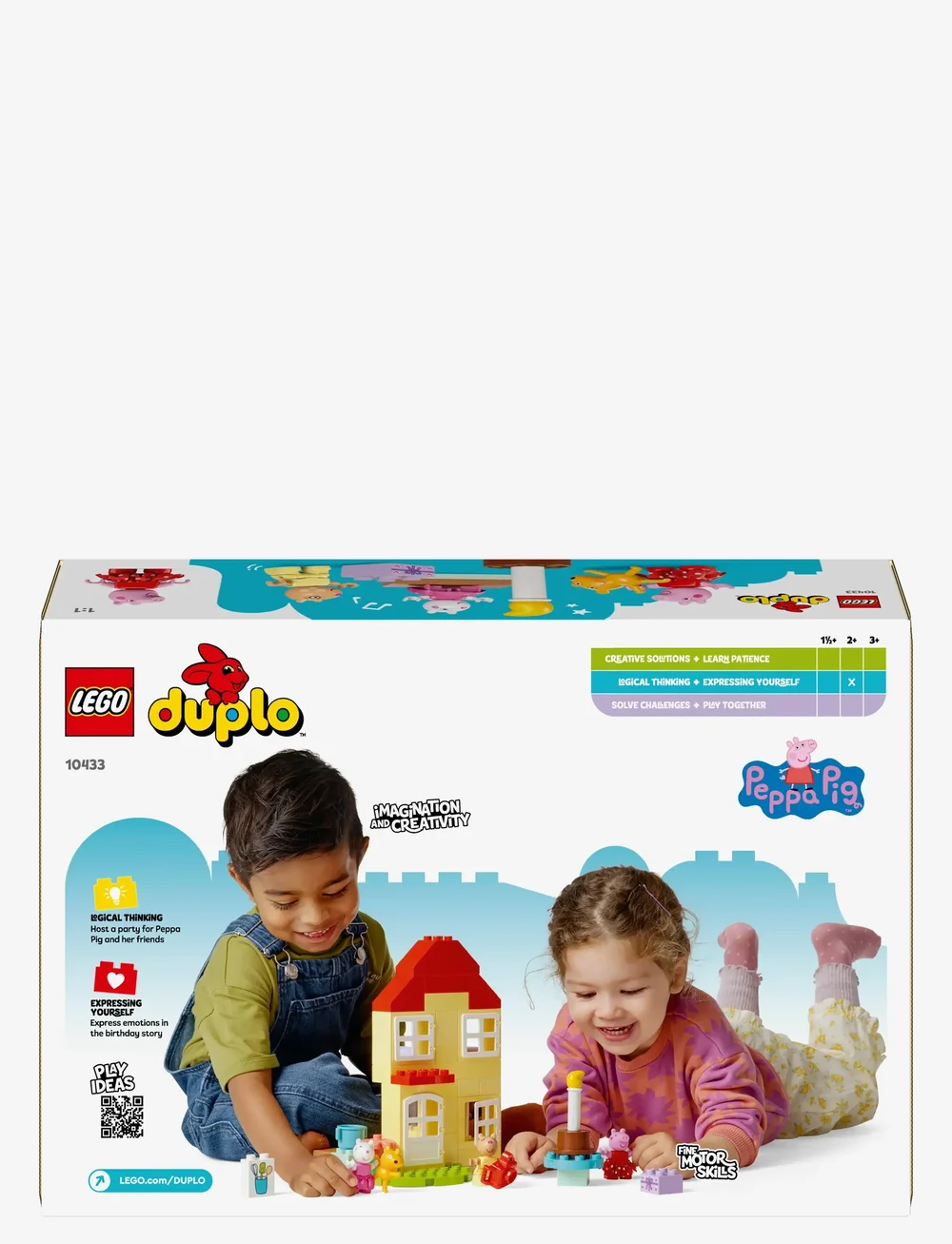 LEGO Peppa Pig Birthday House Playset 10433 LEGO DUPLO Boozt
