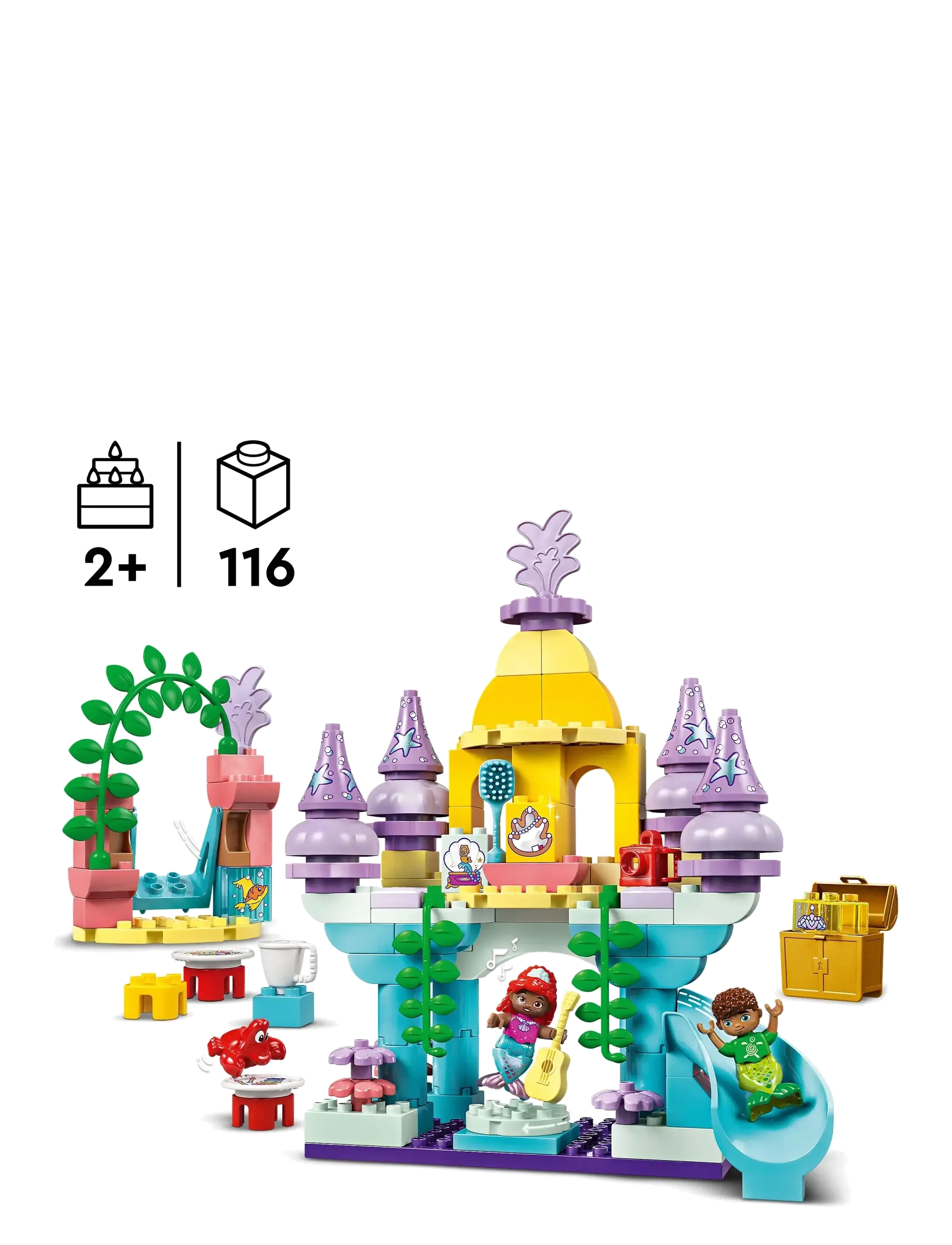LEGO - DUPLO® | Disney Ariel’s Magical Underwater Palace - lego duplo - multi - 1