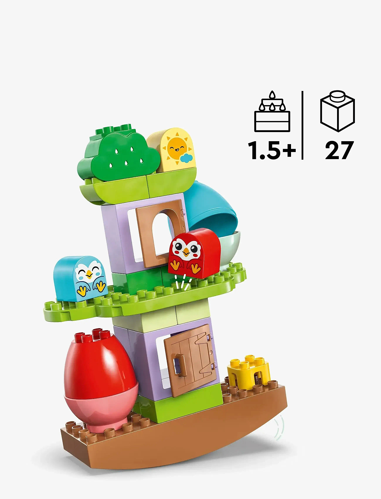 LEGO - Balance- og stabletræ 10440 - lego® duplo® - multi - 1