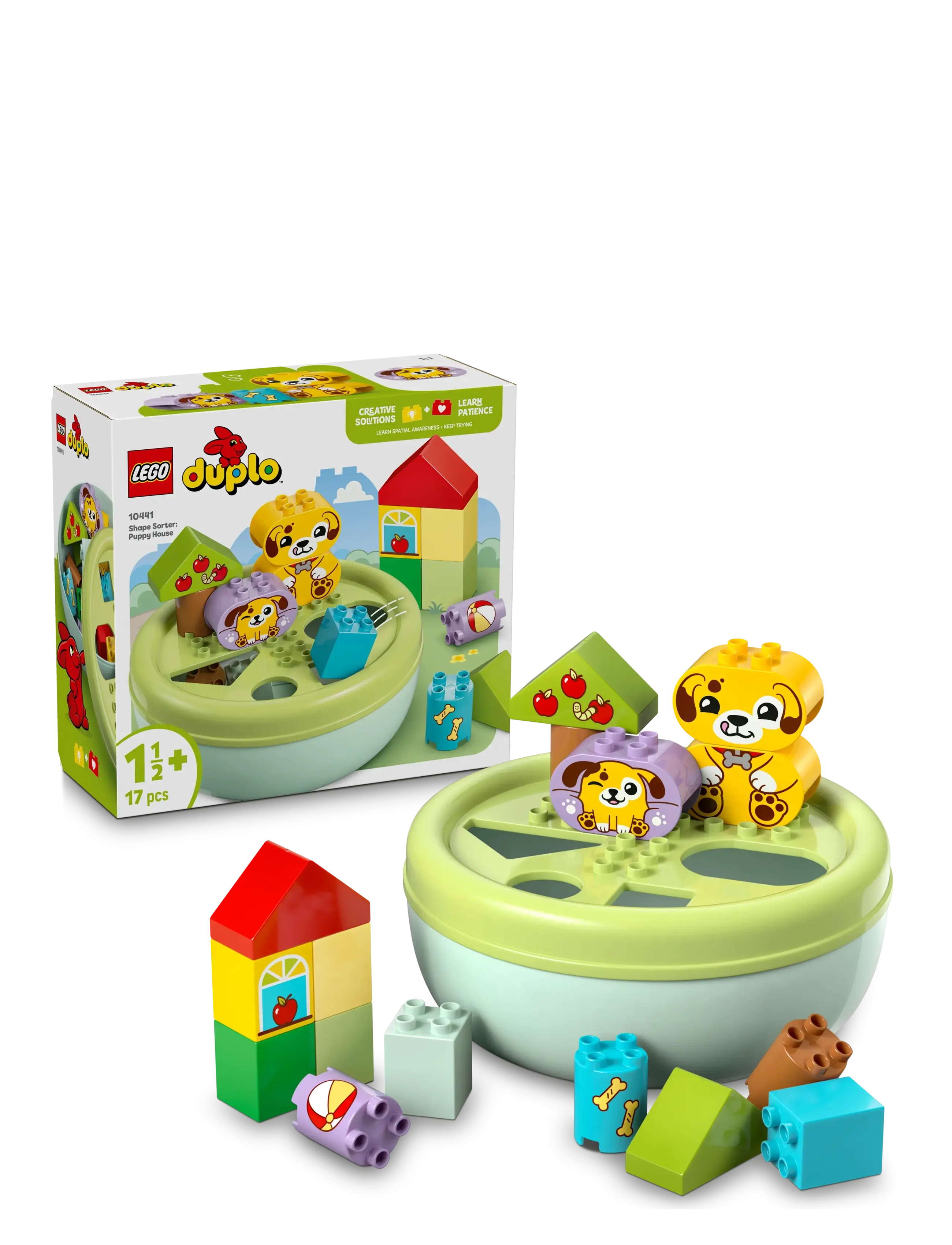 LEGO Puttekasse: Hundehus 10441, One Size, Lego Spielzeug, Mehrfarbig/gemustert - duplo, Kinder