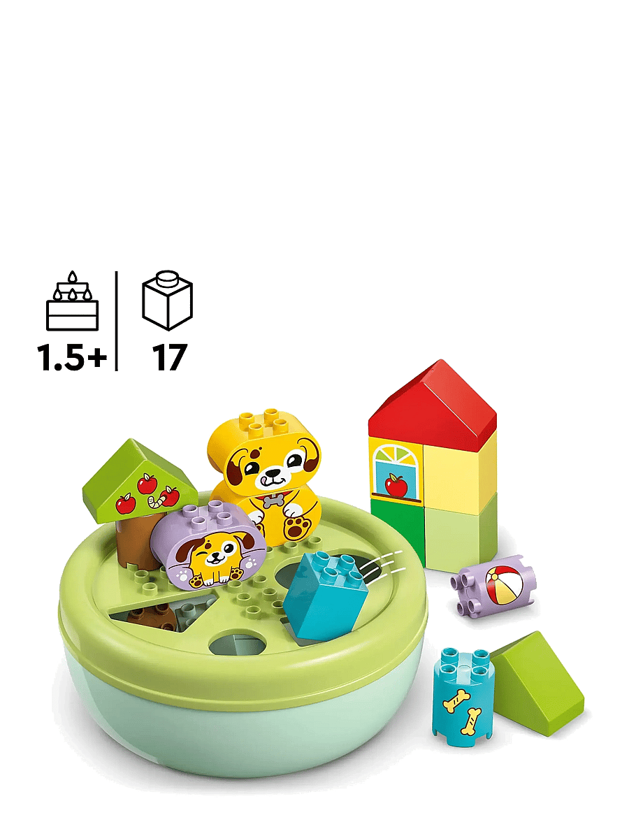 LEGO - My First Shape Sorter: Puppy House Toddler Learning Toy 10441 - lego duplo - multi - 1