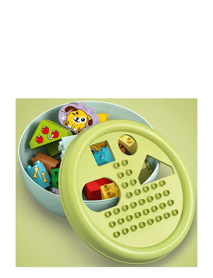 LEGO - My First Shape Sorter: Puppy House Toddler Learning Toy 10441 - lego duplo - multi - 3