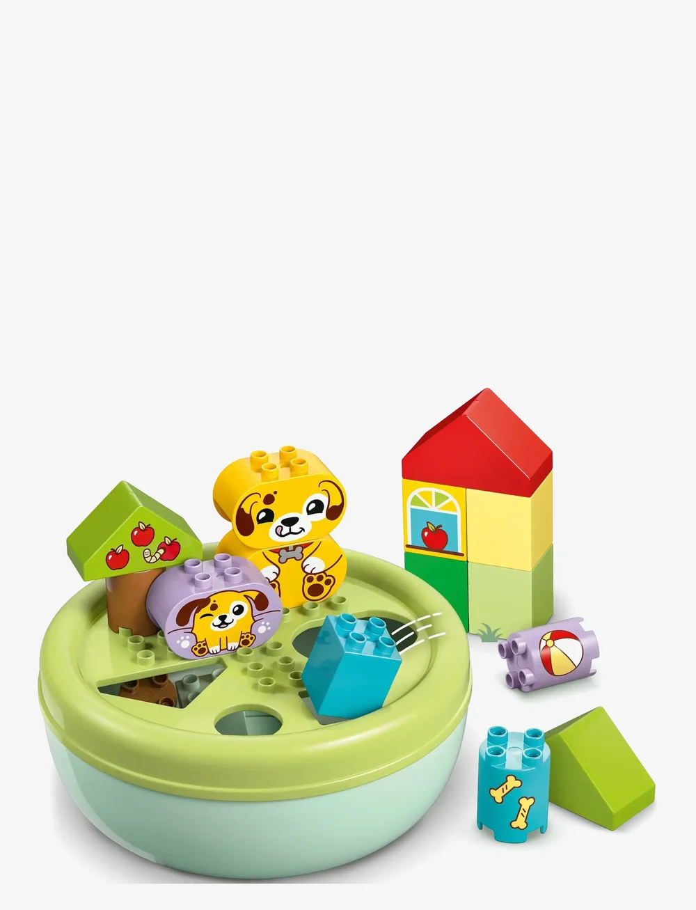 LEGO - My First Shape Sorter: Puppy House Toddler Learning Toy 10441 - lego duplo - multi - 5