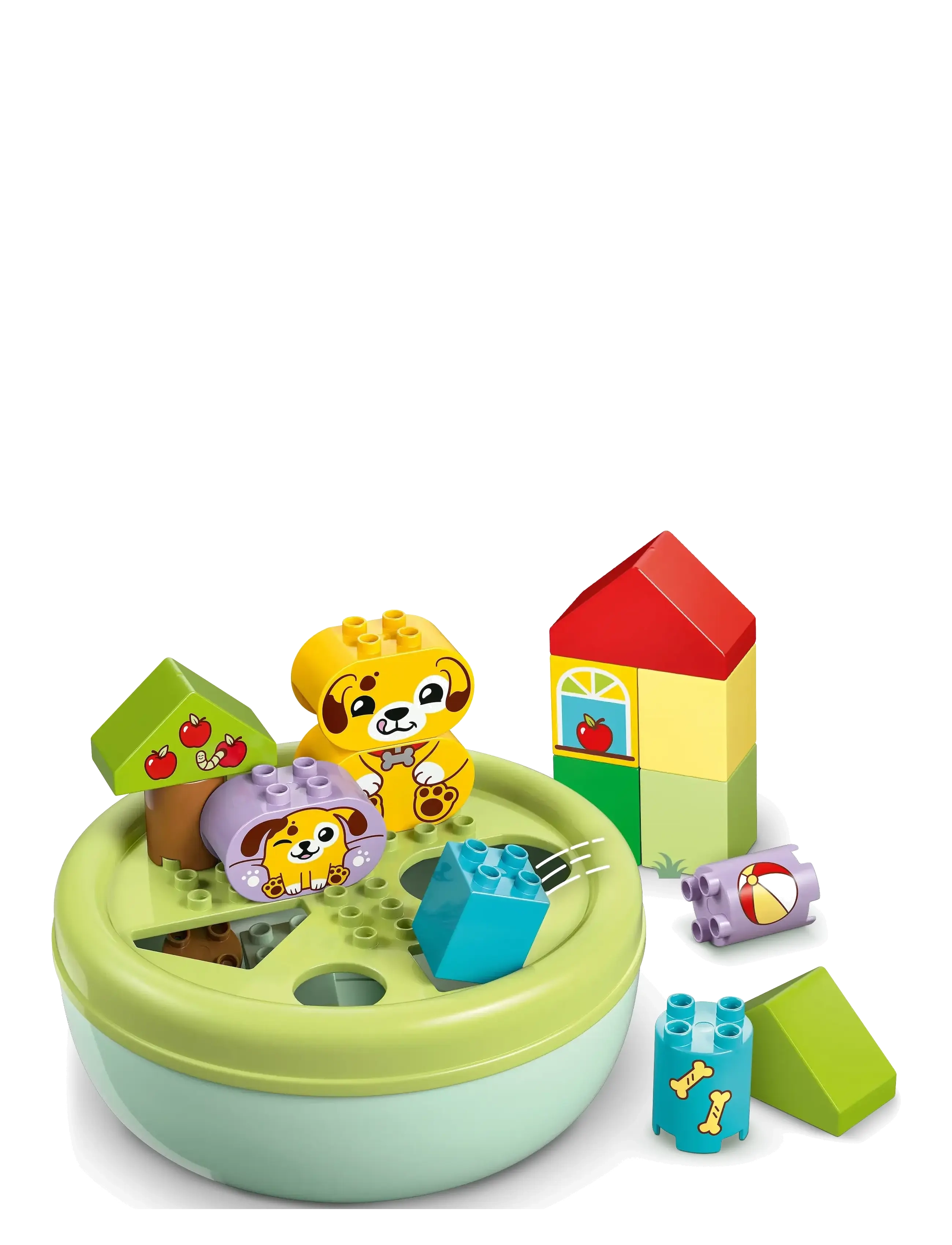 LEGO - My First Shape Sorter: Puppy House Toddler Learning Toy 10441 - lego duplo - multi - 5