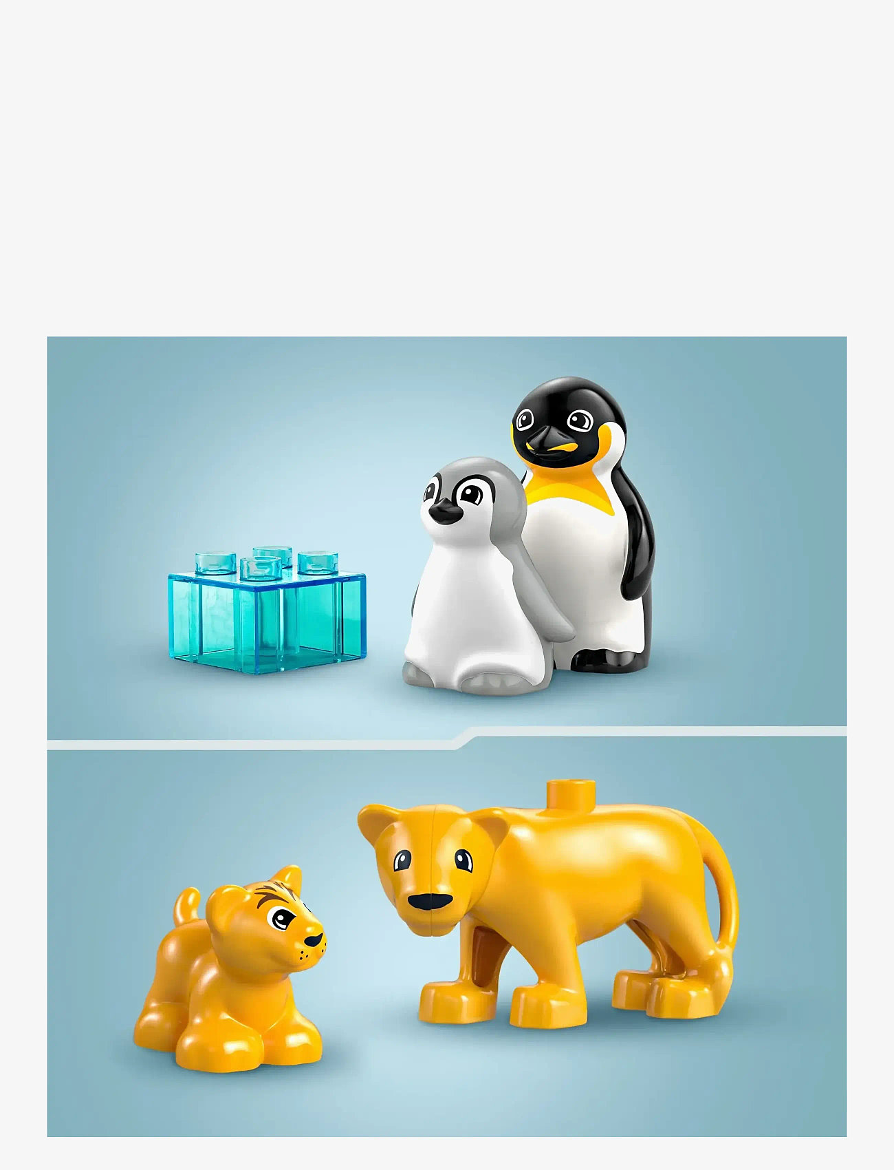 LEGO - Town Wild Animal Families: Penguins & Lions Imagination Toy 10442 - lego duplo - multi - 3