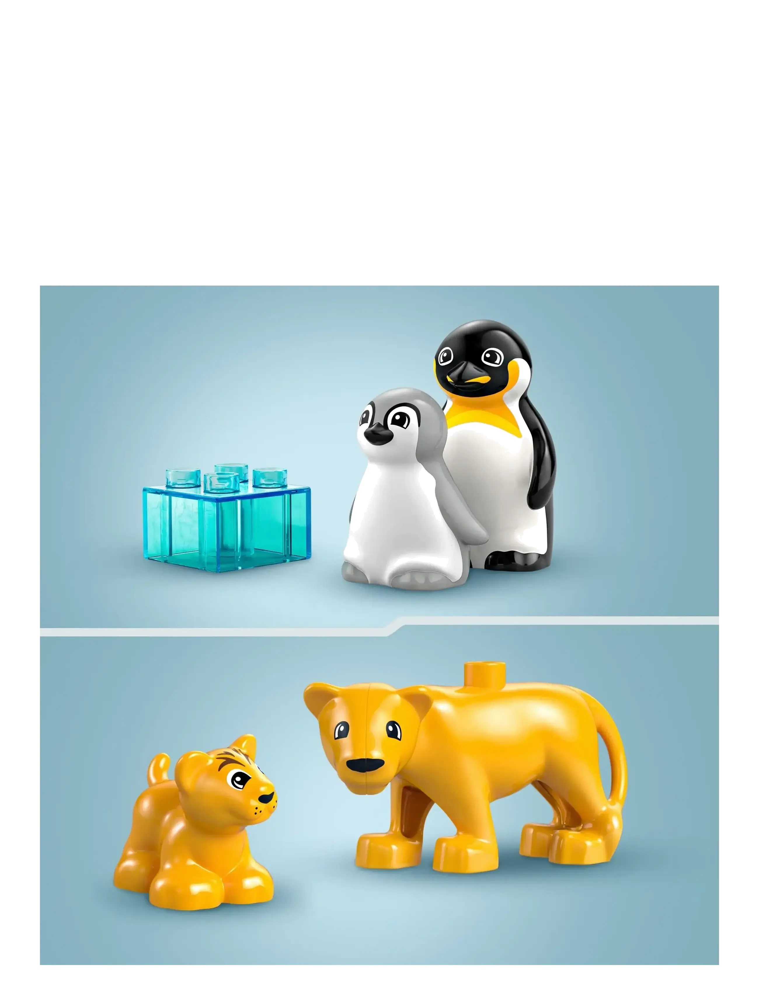 LEGO - Town Wild Animal Families: Penguins & Lions Imagination Toy 10442 - lego duplo - multi - 3