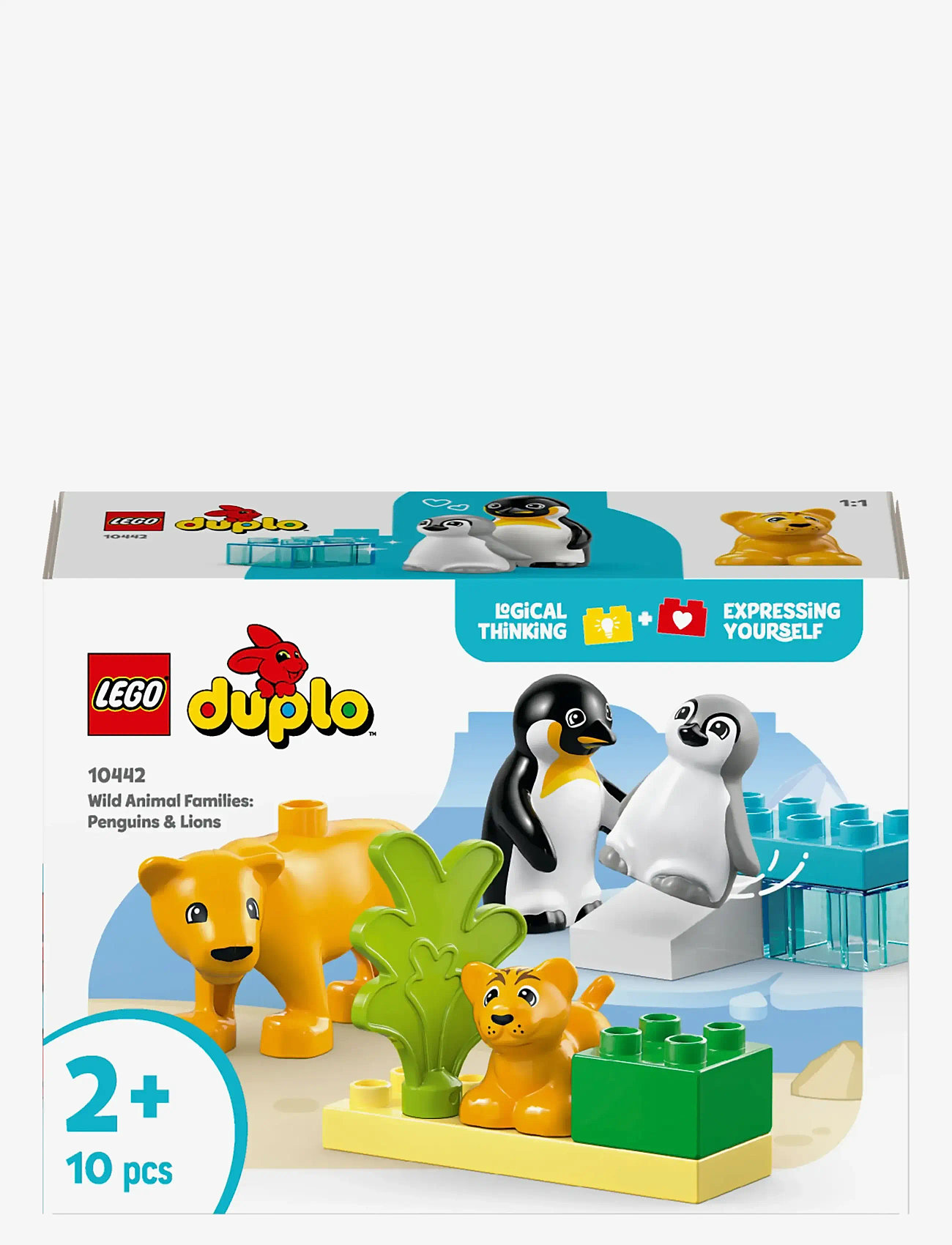 LEGO - Town Wild Animal Families: Penguins & Lions Imagination Toy 10442 - lego duplo - multi - 4