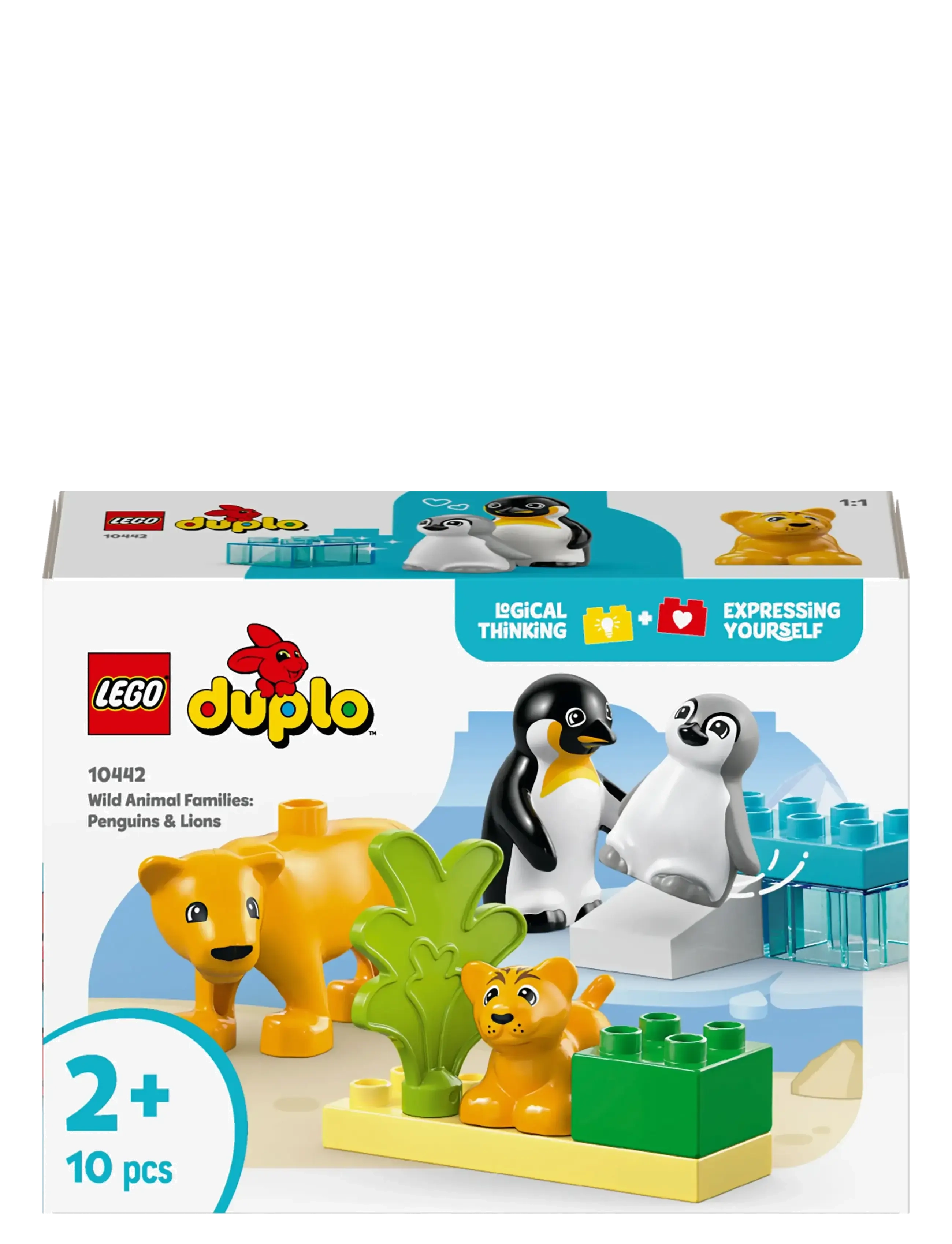 LEGO - Town Wild Animal Families: Penguins & Lions Imagination Toy 10442 - lego duplo - multi - 4