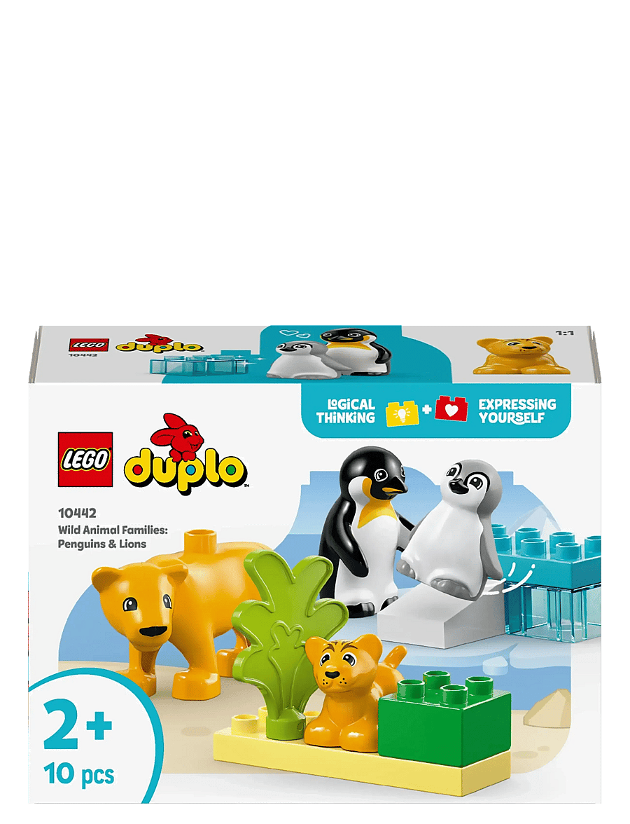 LEGO - Town Wild Animal Families: Penguins & Lions Imagination Toy 10442 - lego duplo - multi - 4