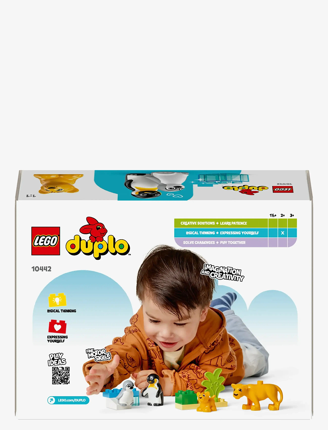 LEGO - Town Wild Animal Families: Penguins & Lions Imagination Toy 10442 - lego duplo - multi - 5