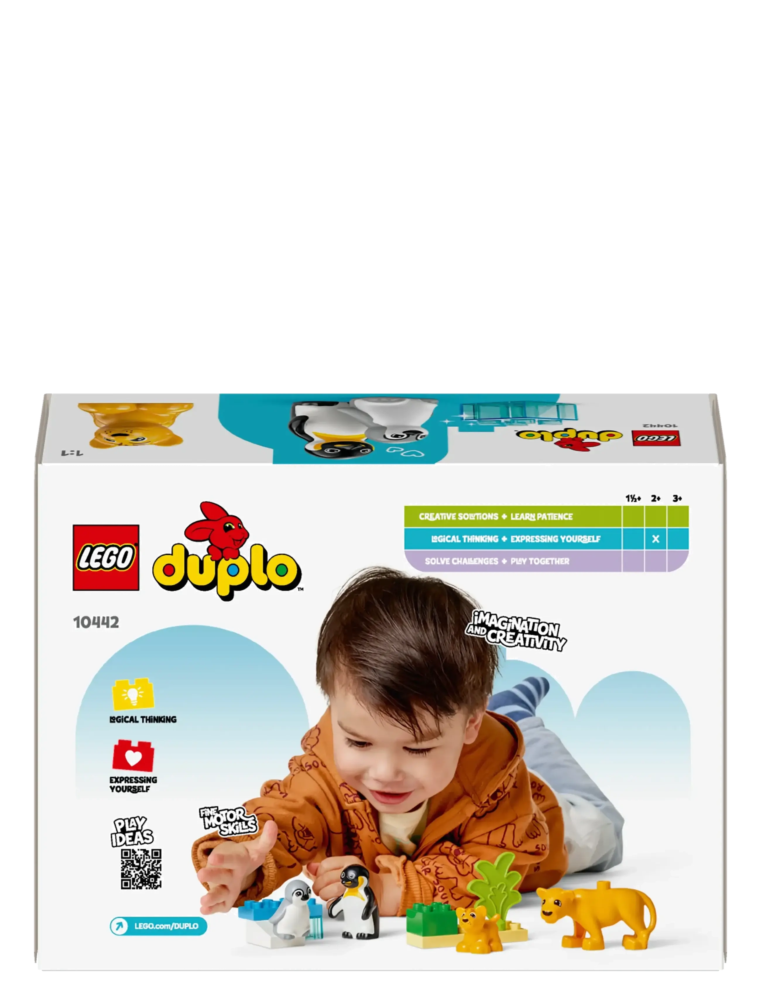 LEGO - Town Wild Animal Families: Penguins & Lions Imagination Toy 10442 - lego duplo - multi - 5
