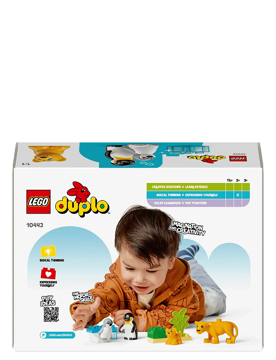LEGO - Town Wild Animal Families: Penguins & Lions Imagination Toy 10442 - lego duplo - multi - 5
