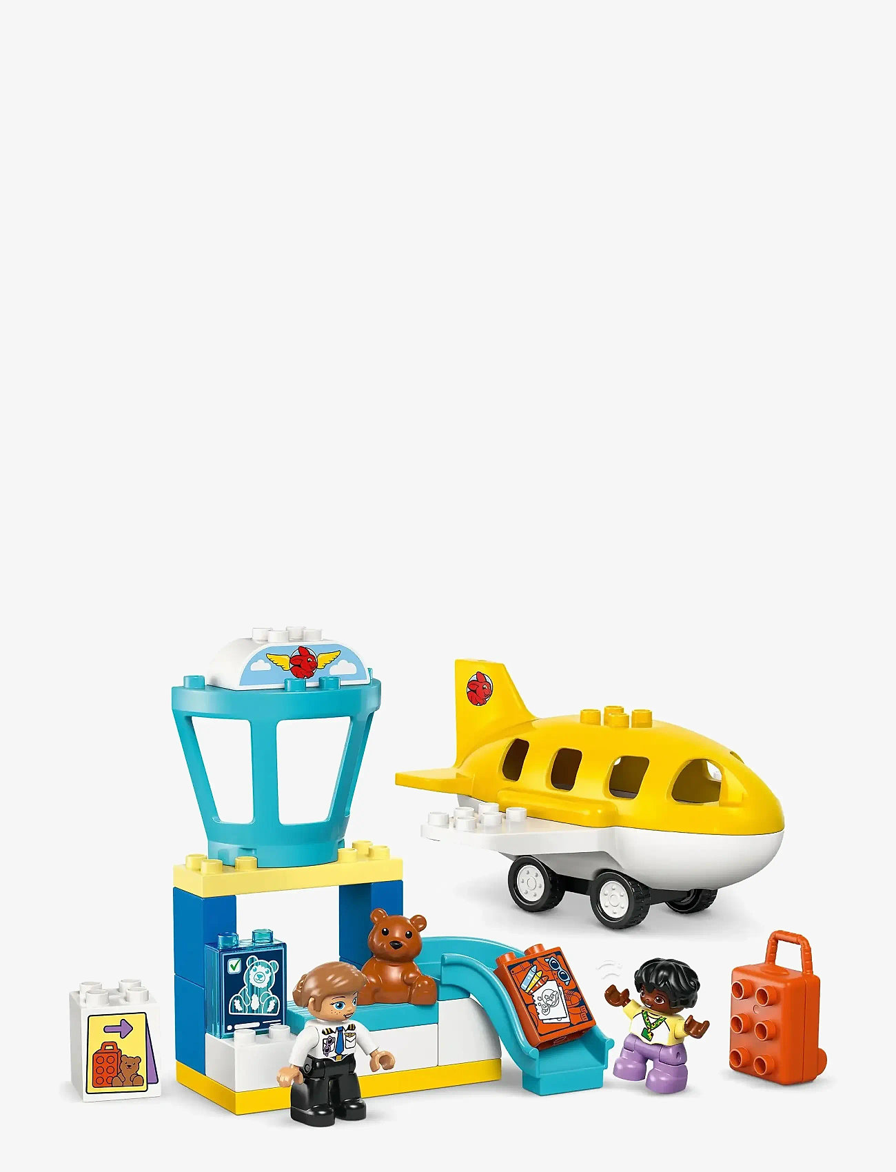 LEGO - Town First Time at the Airport Building Toy for Pretend Play 10443 - lego duplo - multi - 2