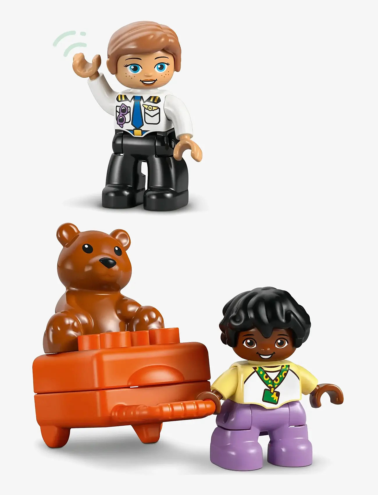 LEGO - Town First Time at the Airport Building Toy for Pretend Play 10443 - lego duplo - multi - 4