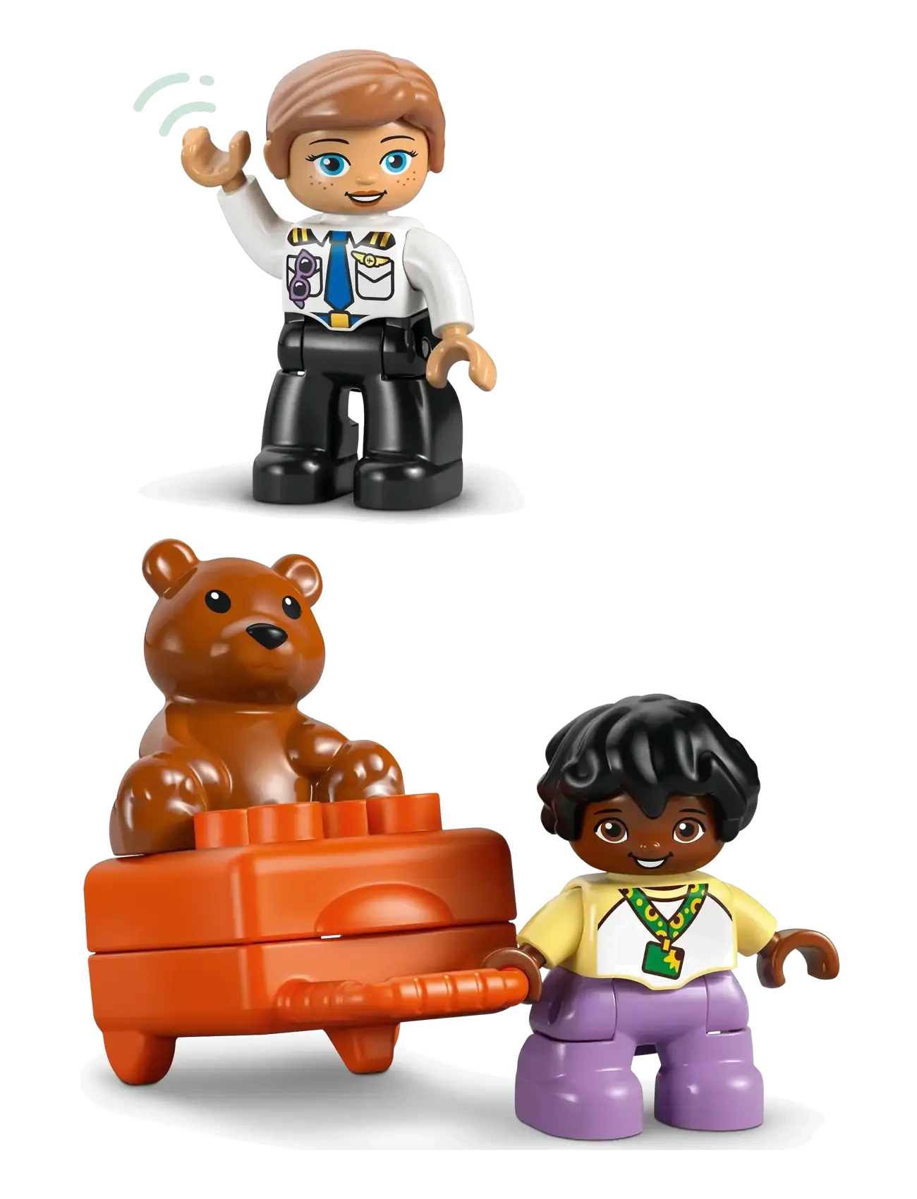 LEGO - Town First Time at the Airport Building Toy for Pretend Play 10443 - lego duplo - multi - 4