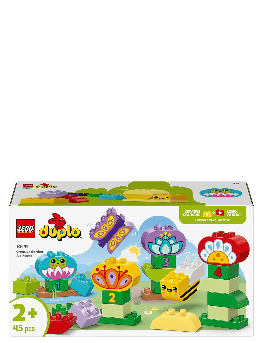 LEGO - Town Creative Garden & Flowers Colour-Sorting Stacking Toy 10444 - lego® duplo® - multi - 3